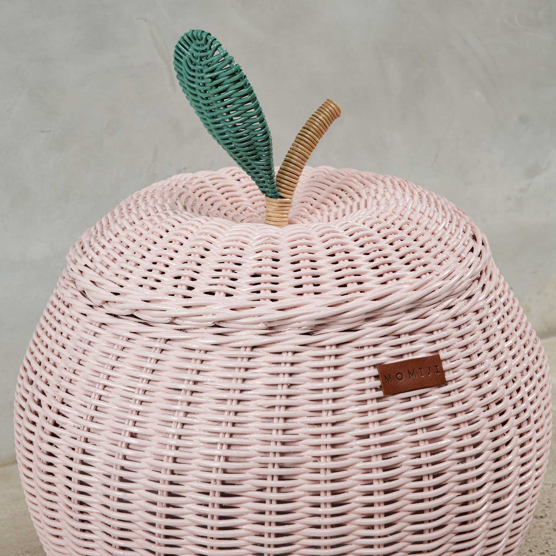 Apple Storage Basket Pink - Medium