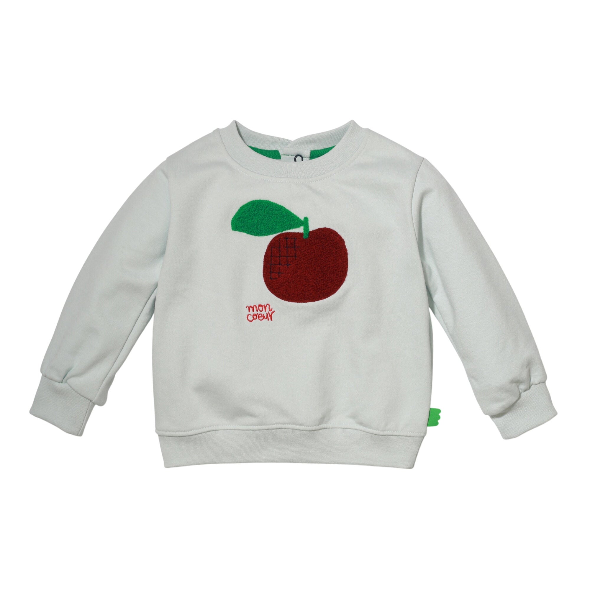 Recycled Cotton Apple Baby Sweatshirt