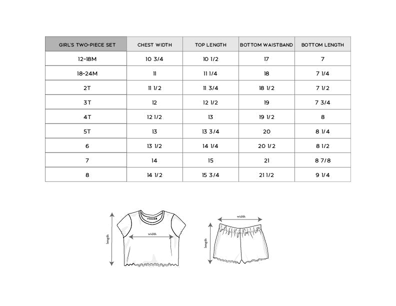 Girl's Two-piece Set