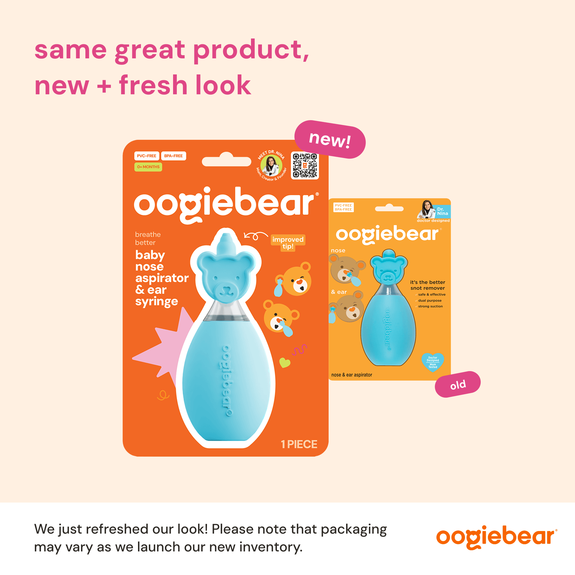 Oogiebear Bulb Nose Nasal Aspirator