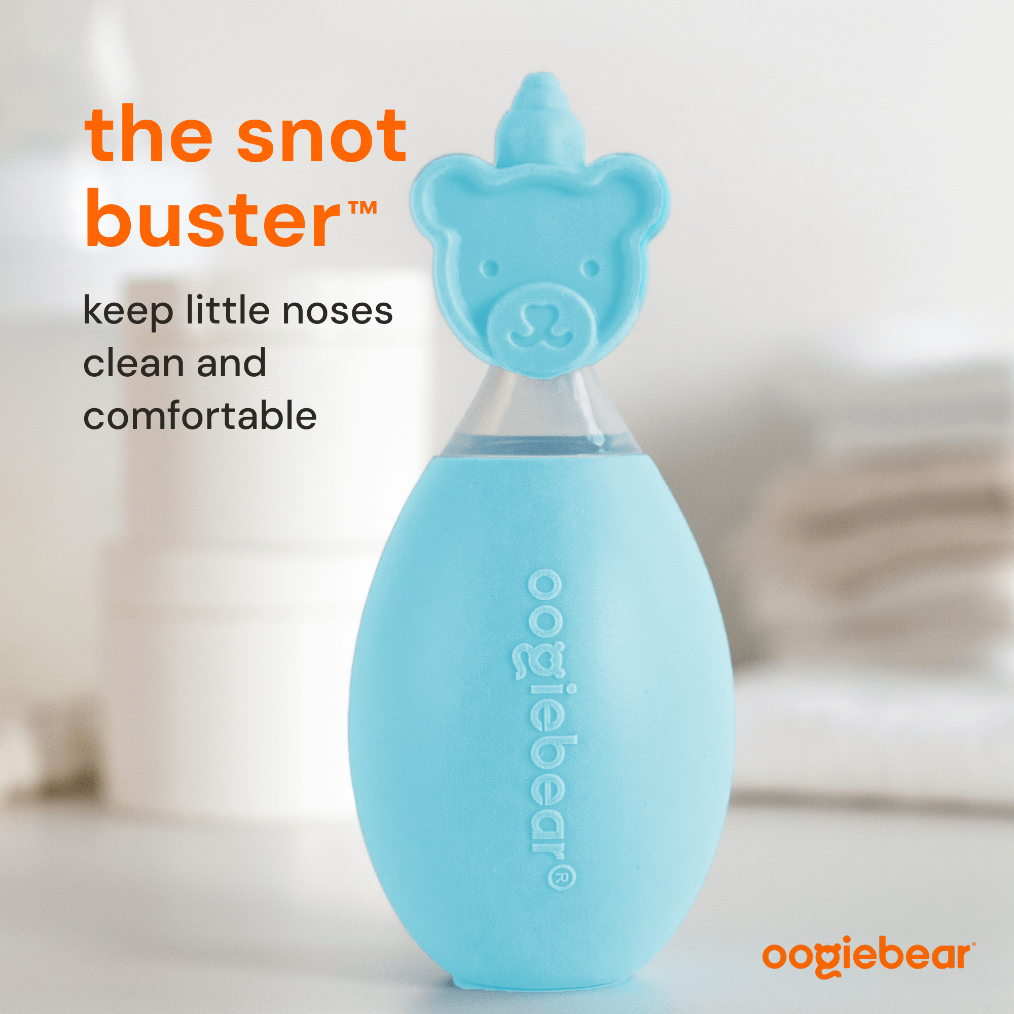 Oogiebear Bulb Nose Nasal Aspirator