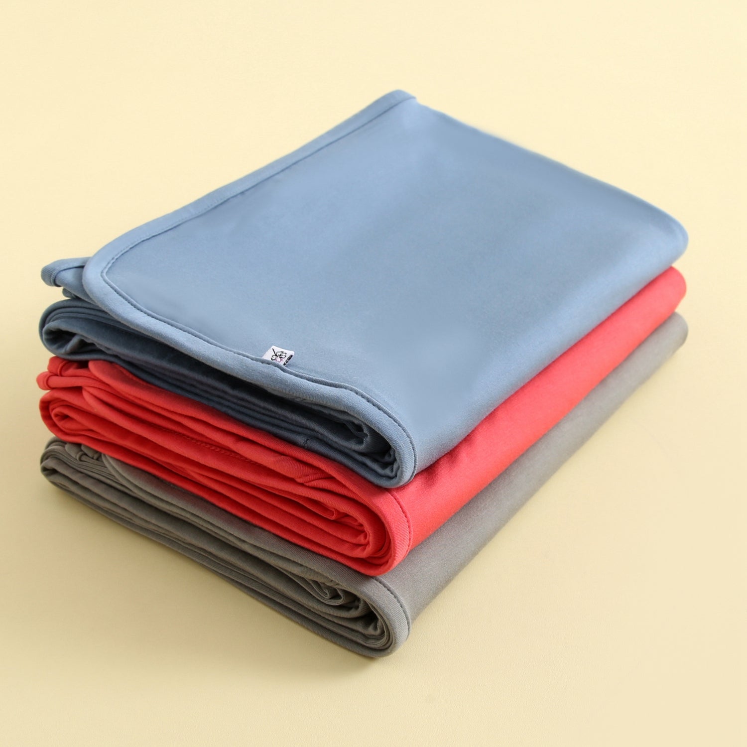 Berry Red Bamboo Swaddle Blanket