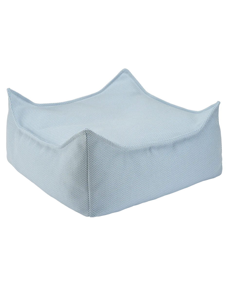 Azure Outdoor Square Ottoman