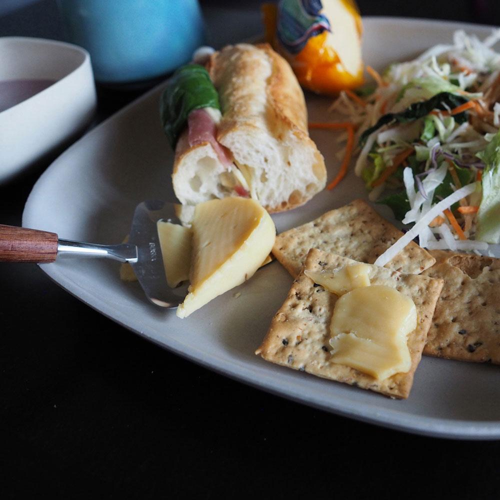 Bamboo Medium Plate - 4 Piece Set - Stone