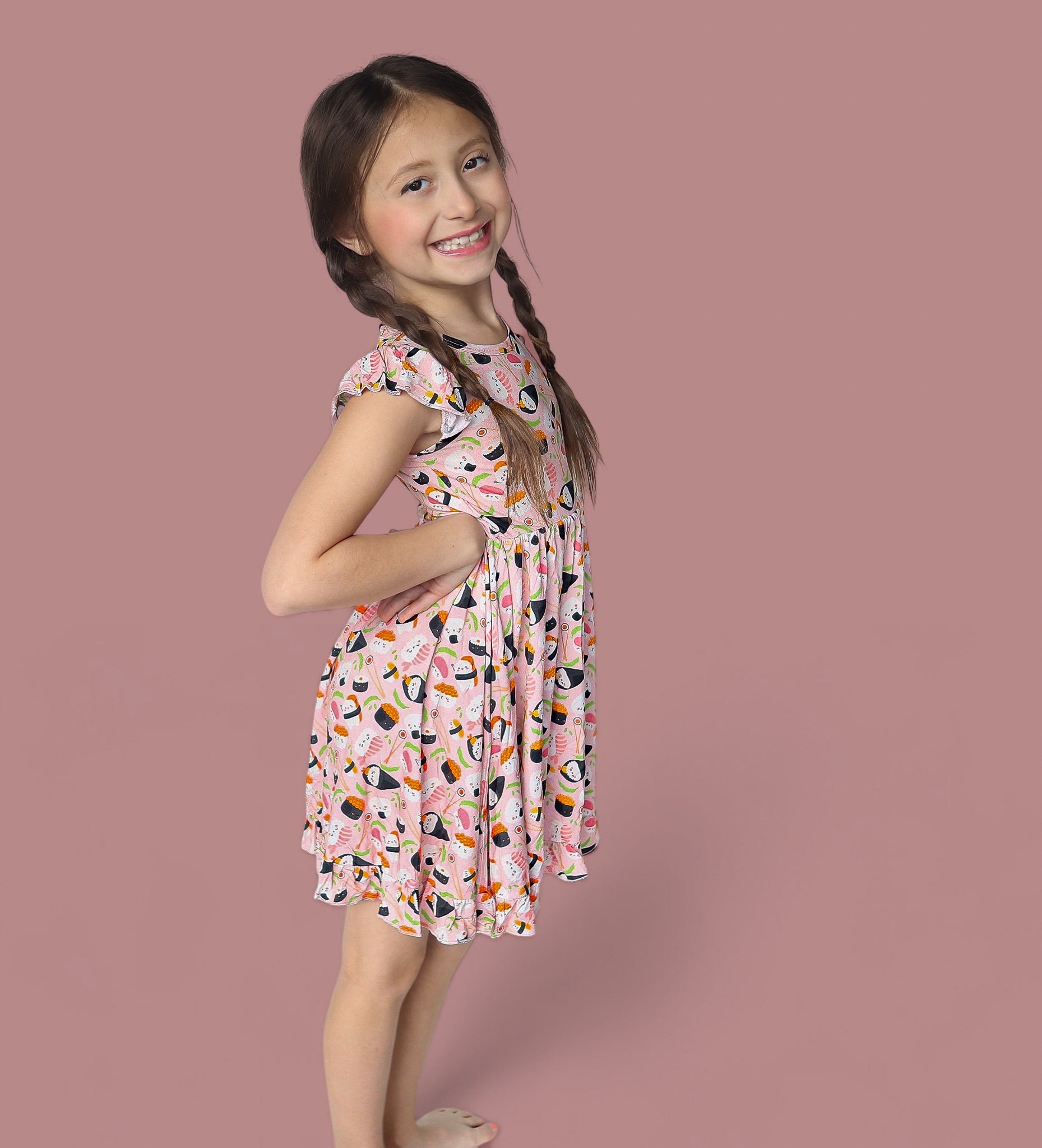 Sweet Pea Sushi Dream Ruffle Dress