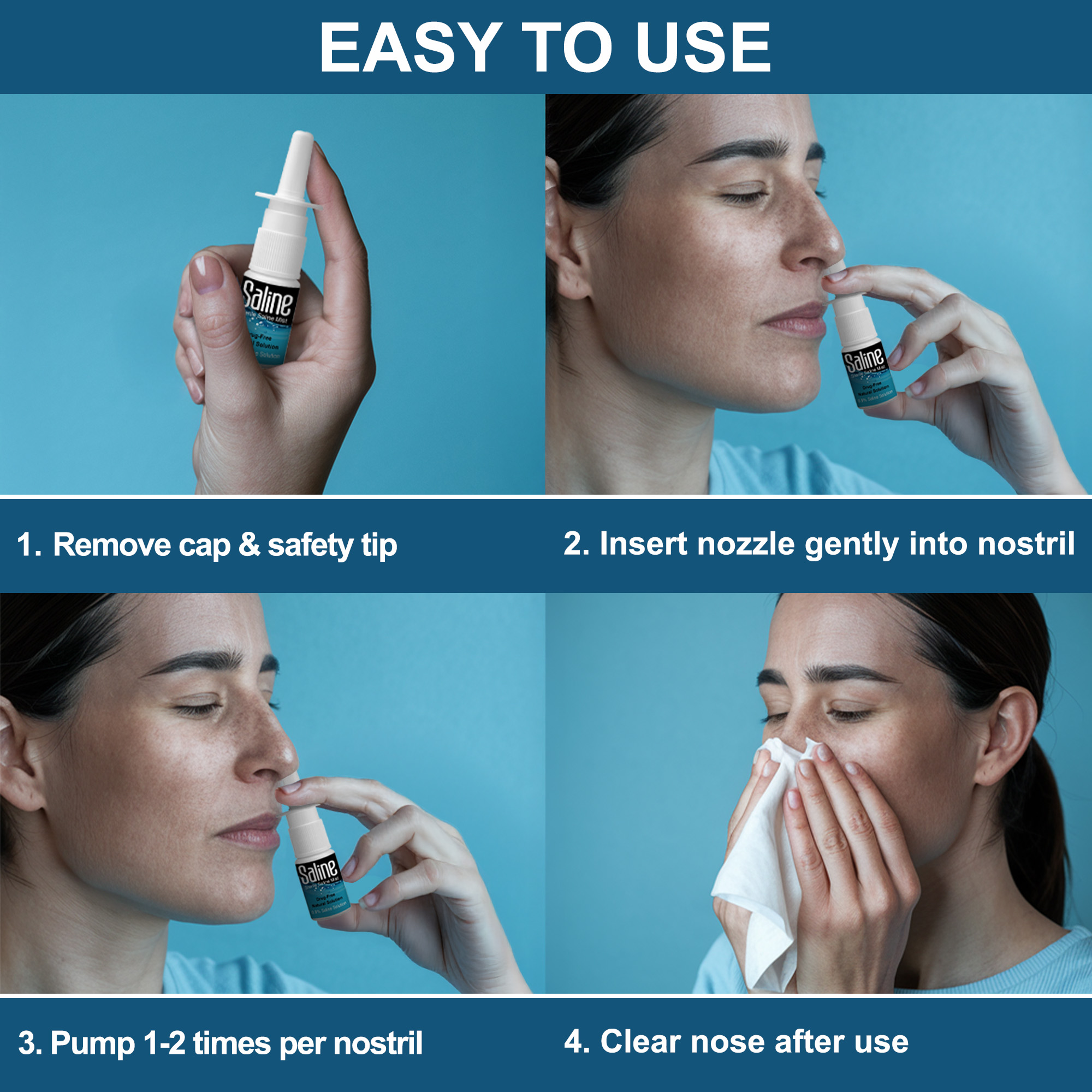 Care Saline Pump Spray
