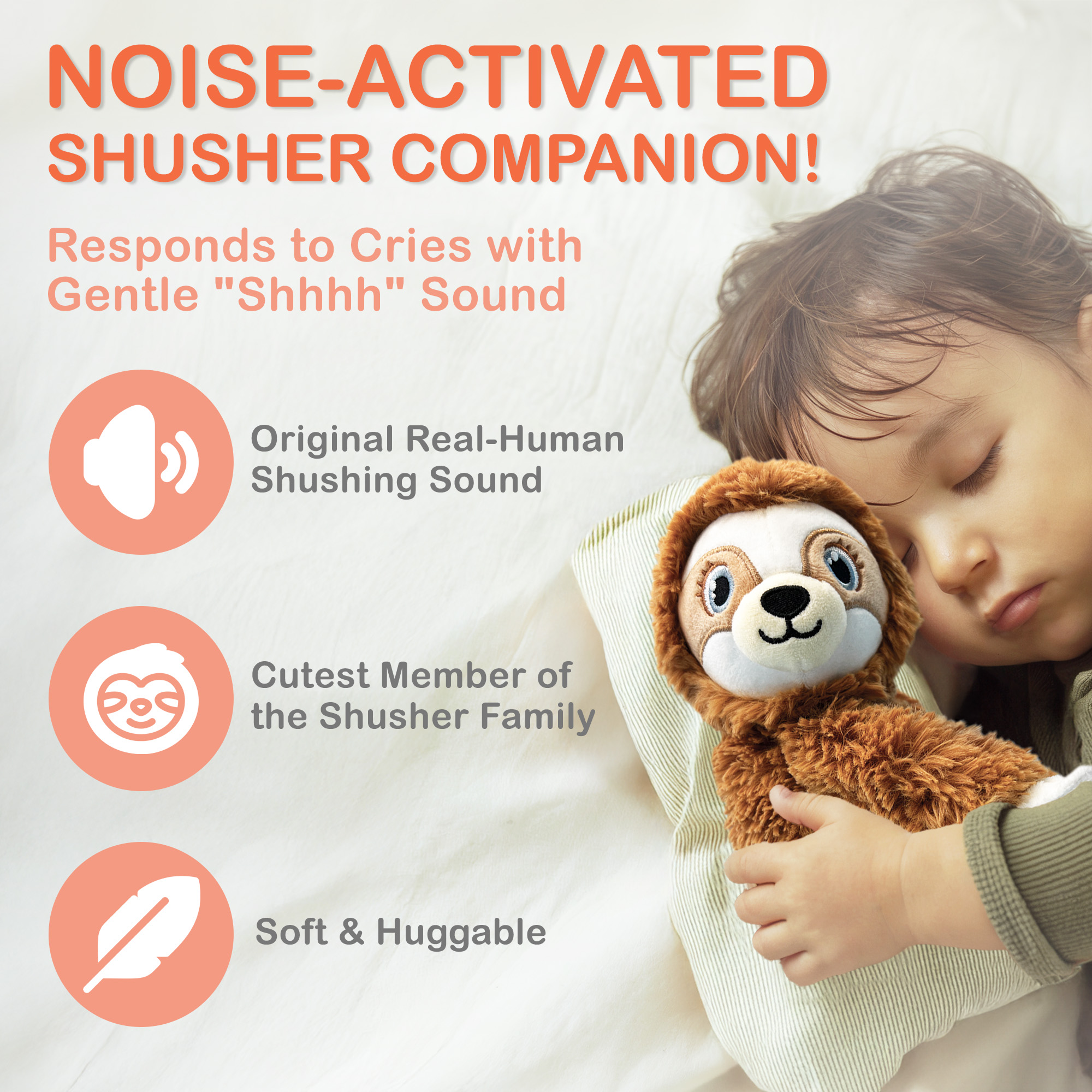 Sloth Plush Sound Machine
