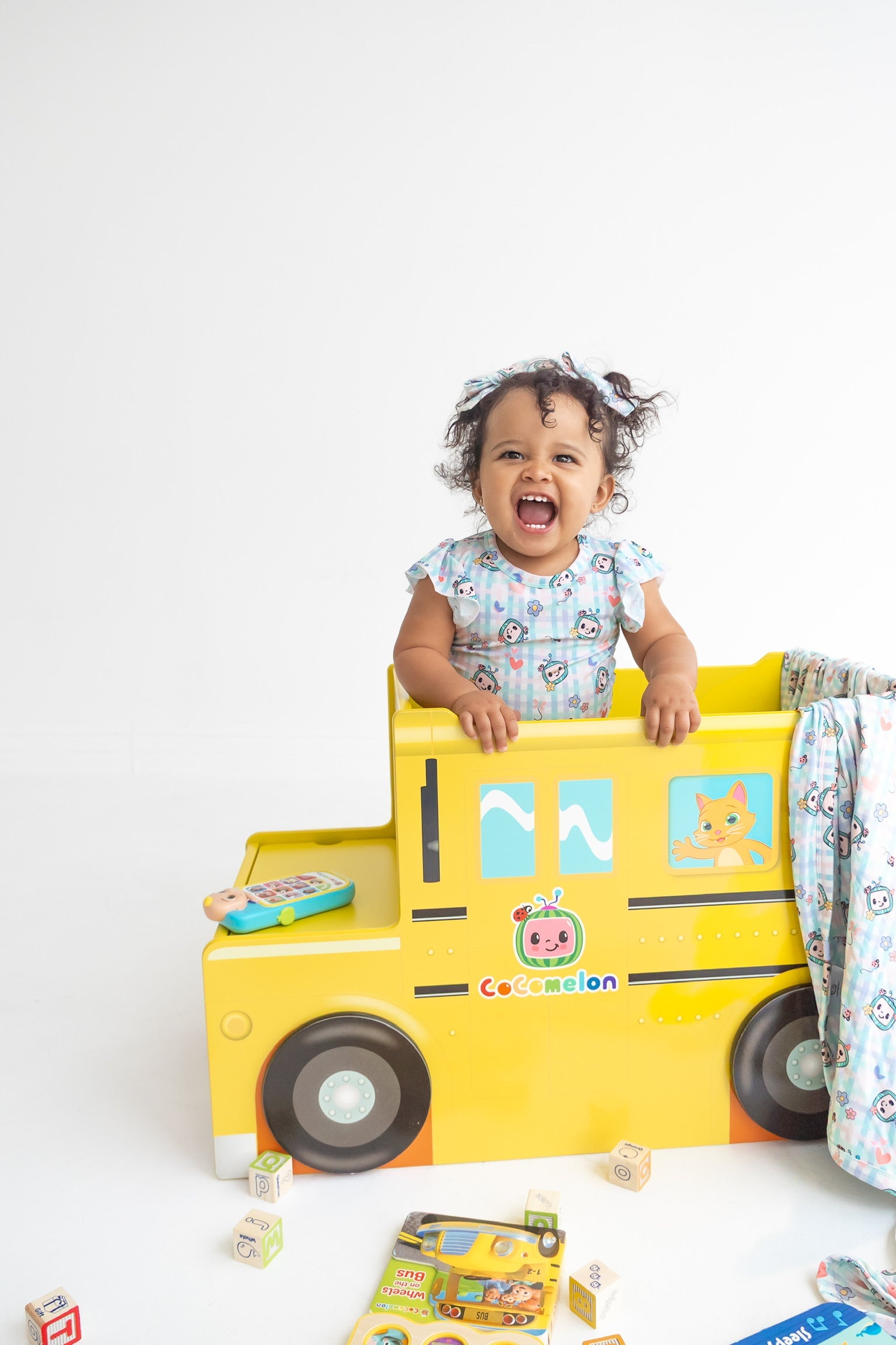 Dream Big Little Co X Cocomelon Springtime Melon Dream Bow Hair Clips