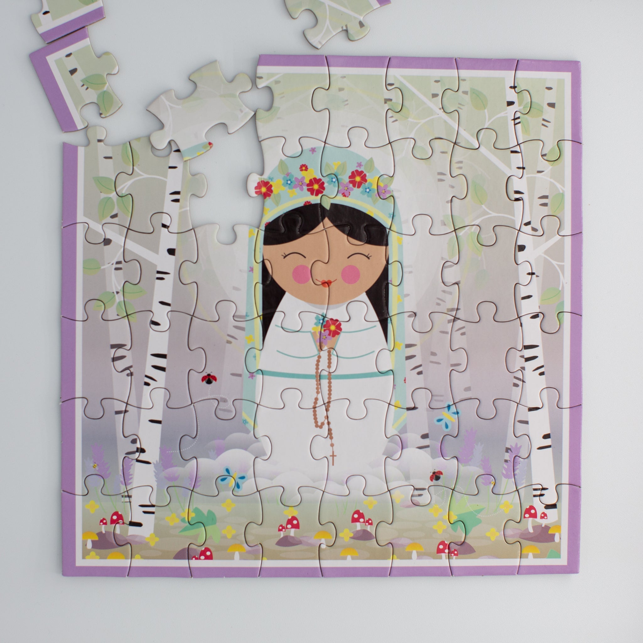 Our Lady Of The Woods Mini Puzzle