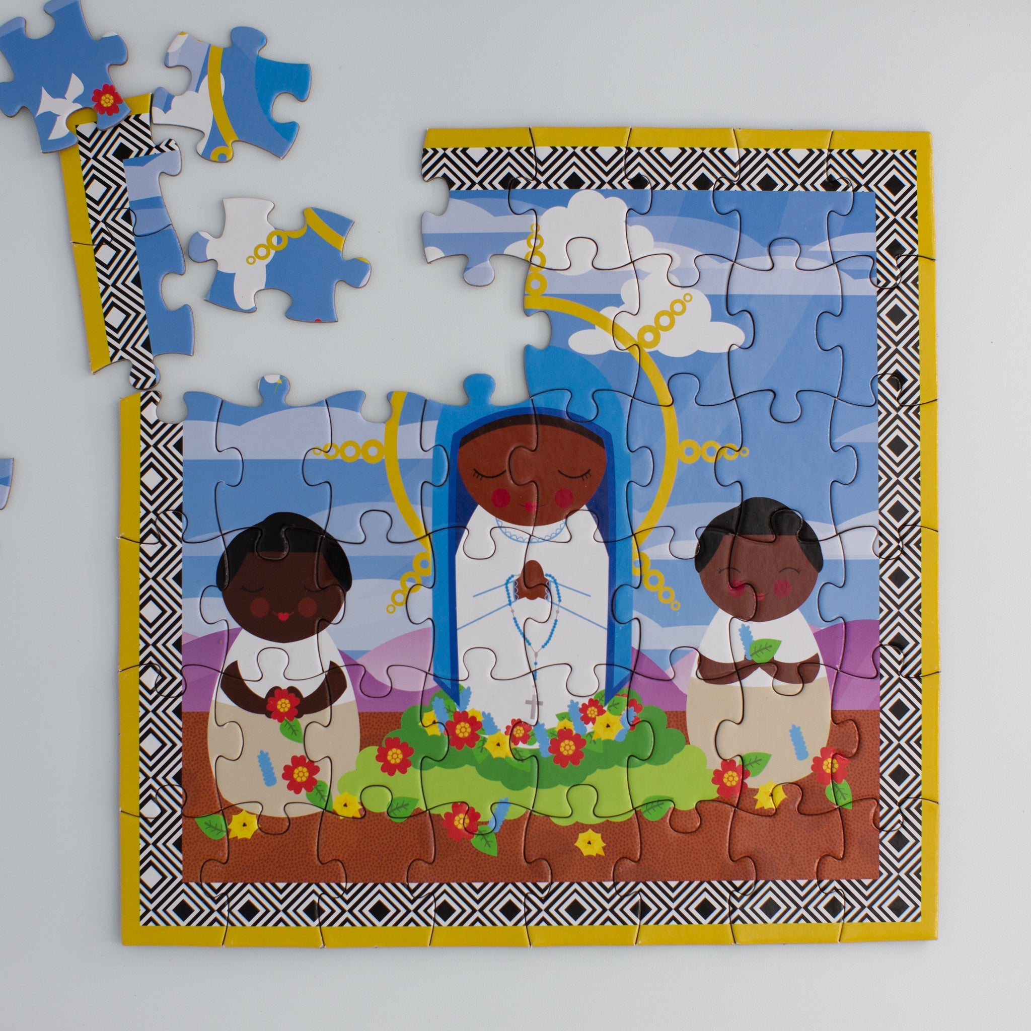 Our Lady Of Kibeho Mini Puzzle