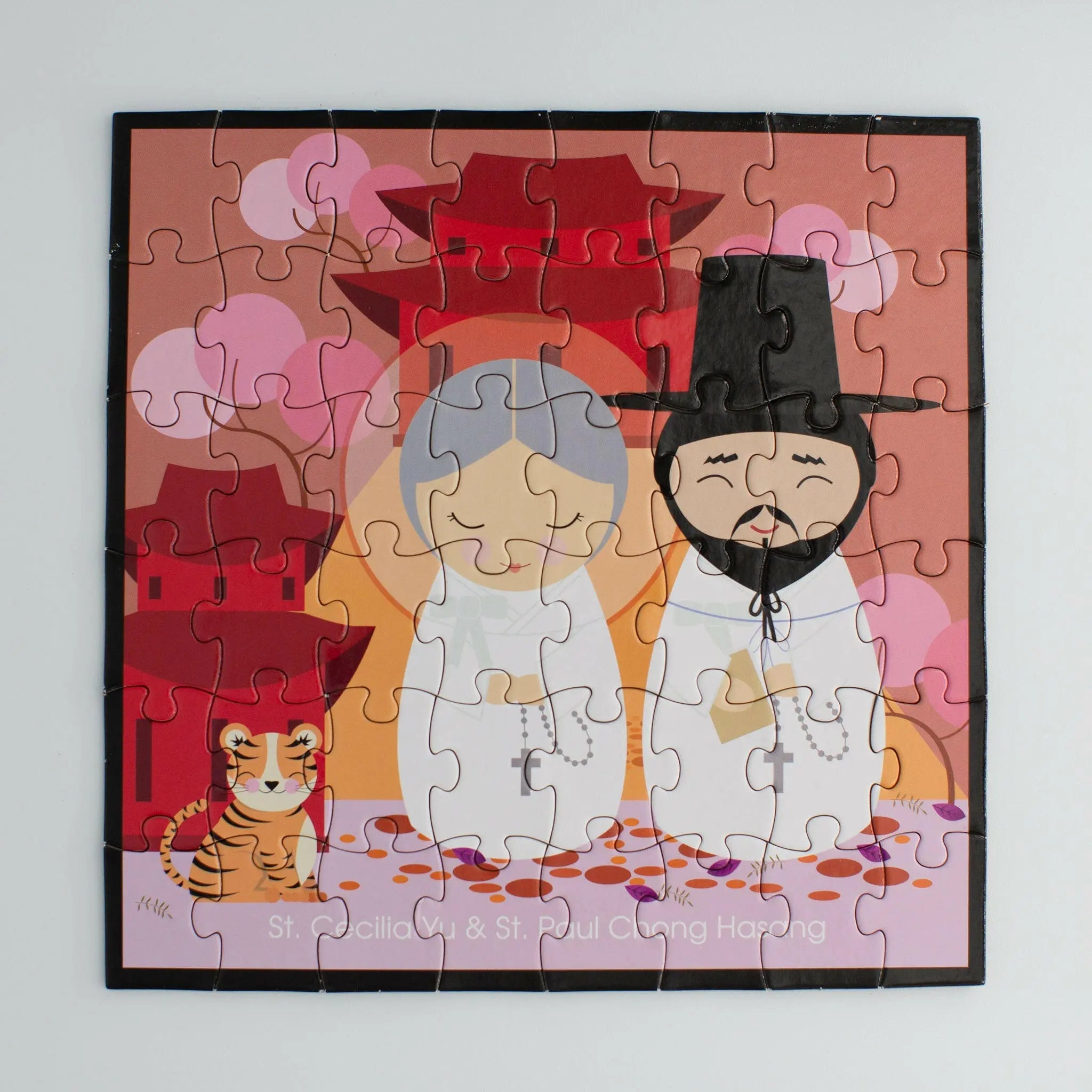 St. Cecilia Yu And St. Paul Chong Hasang Mini Puzzle