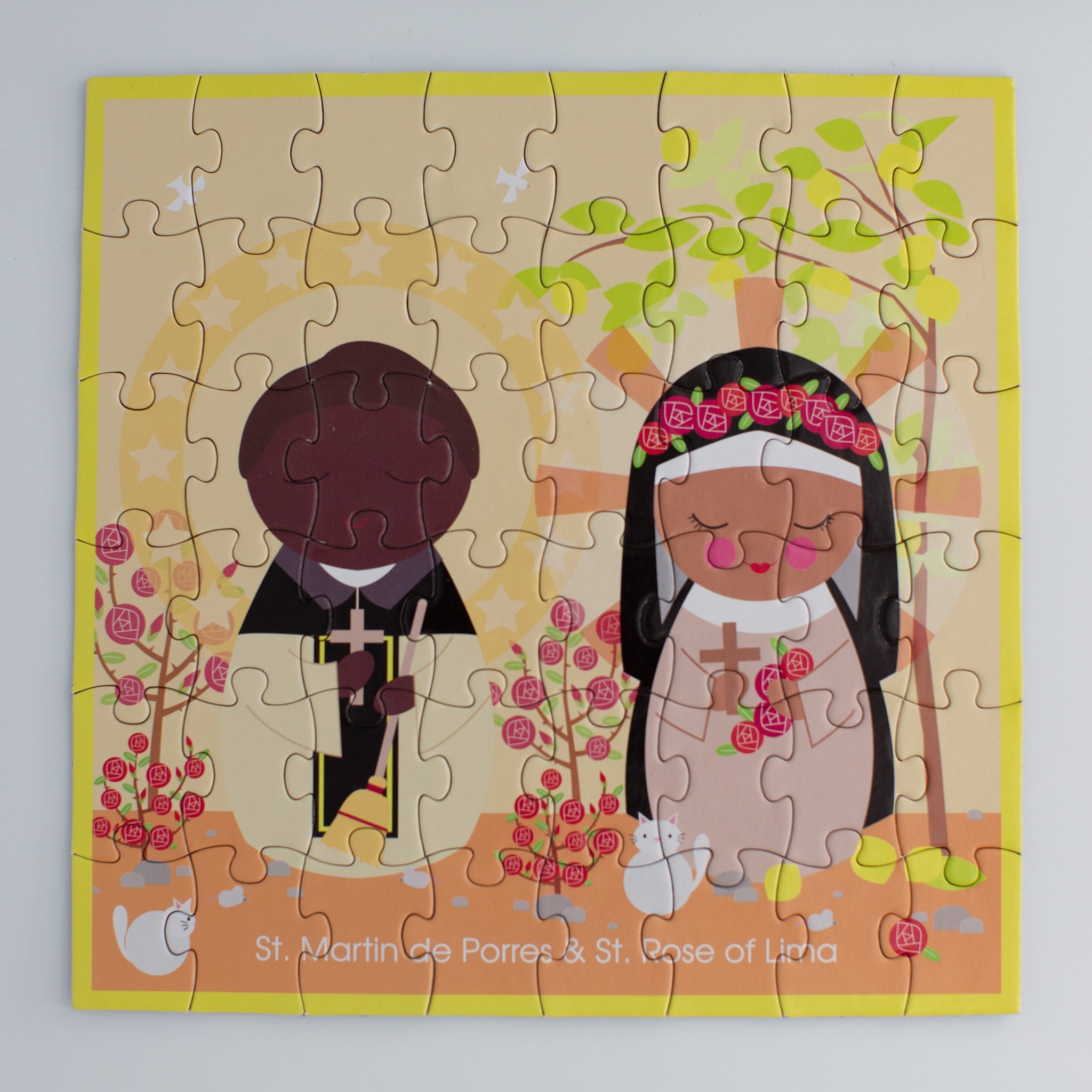 St. Martin De Porres And St. Rose Of Lima Mini Puzzle