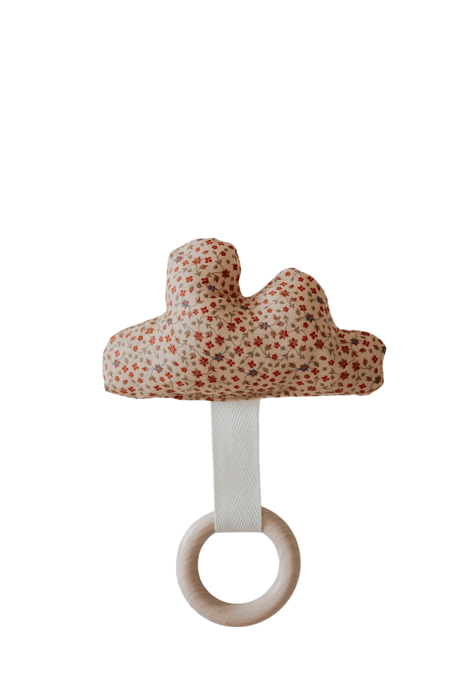 Poinsettia Wooden Shape Teethers