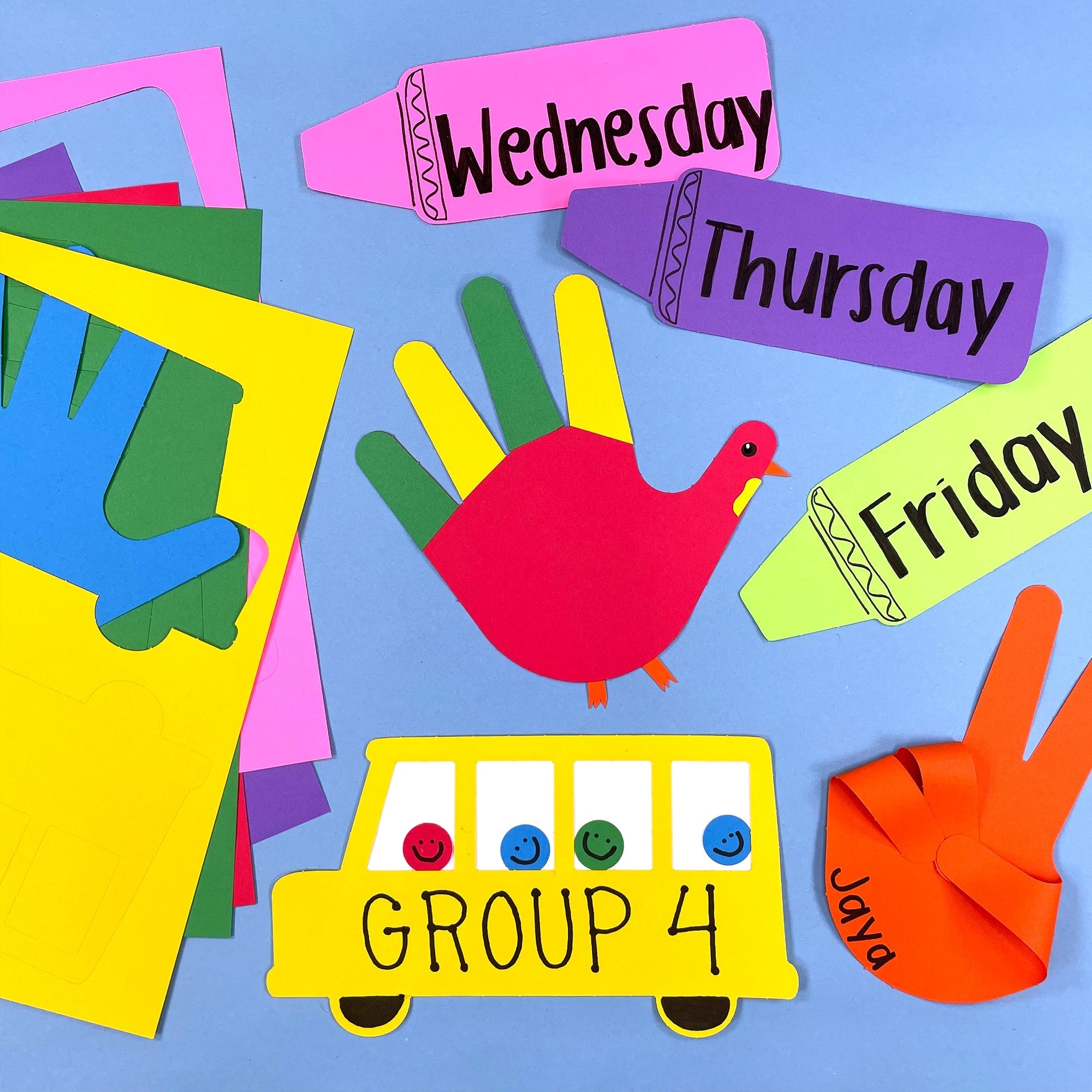 Back-to-school Shapes