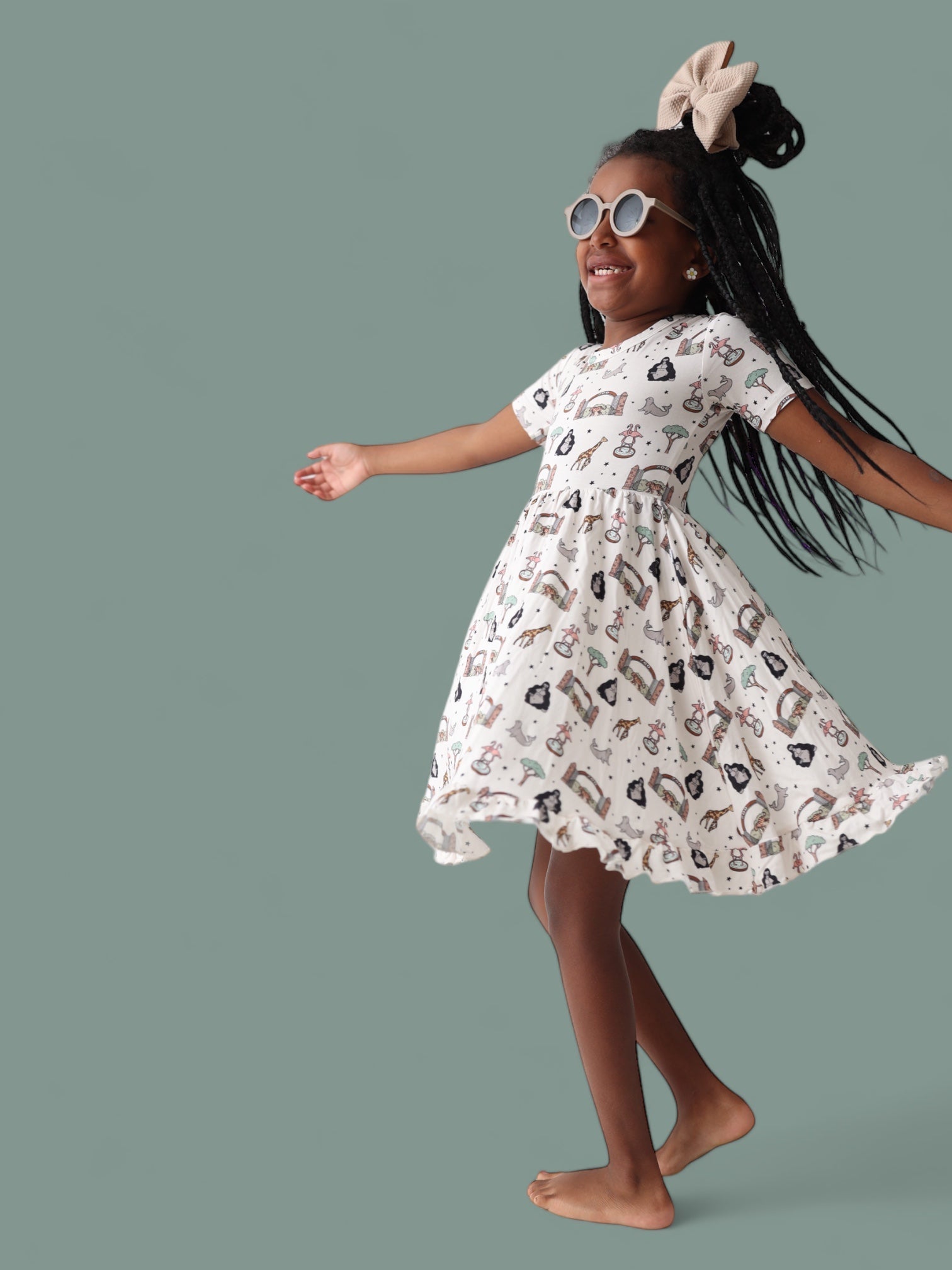 Exclusive Zoo Adventures Dream Ruffle Dress