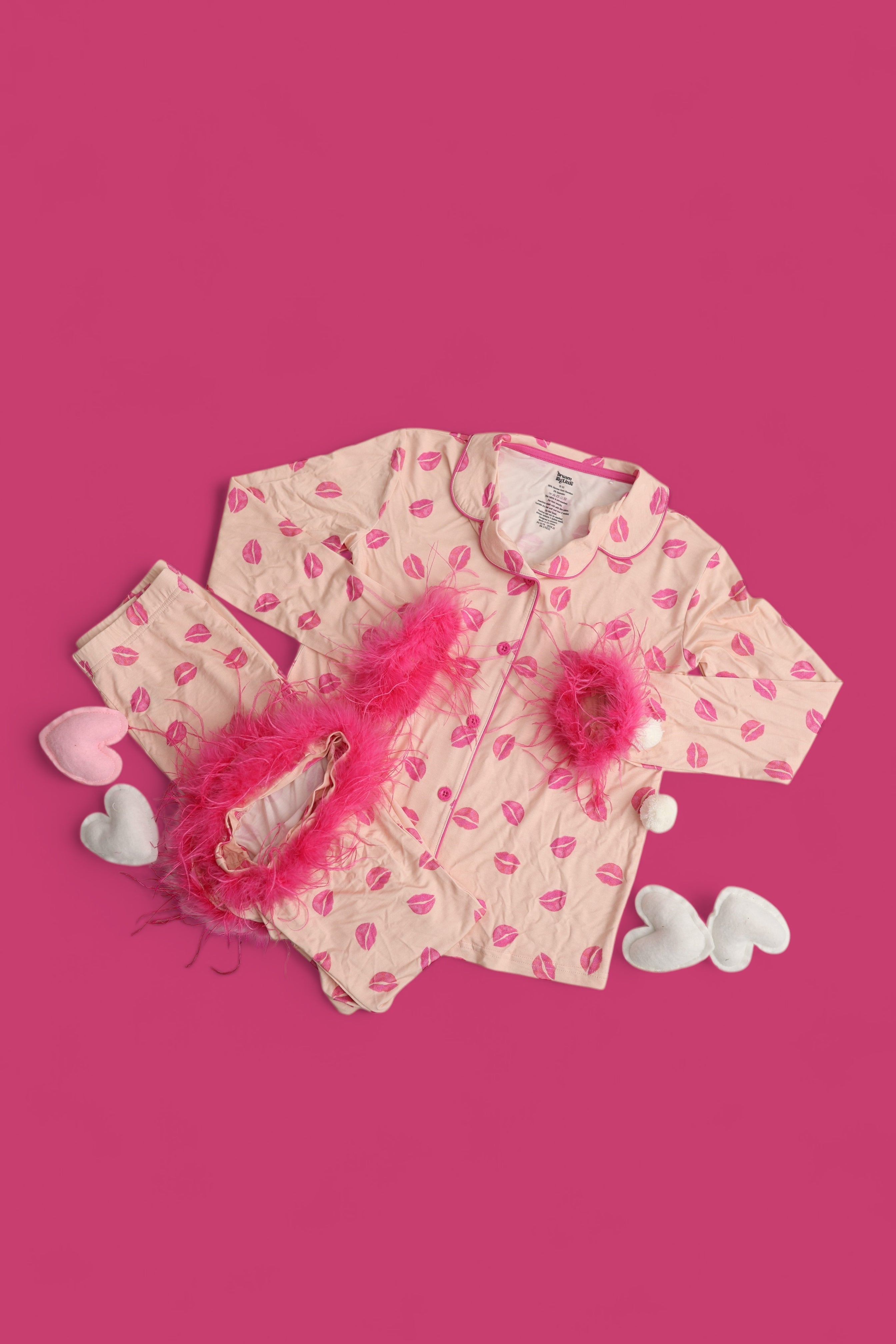 Pucker Up Girl's Flare Feathered Dream Set