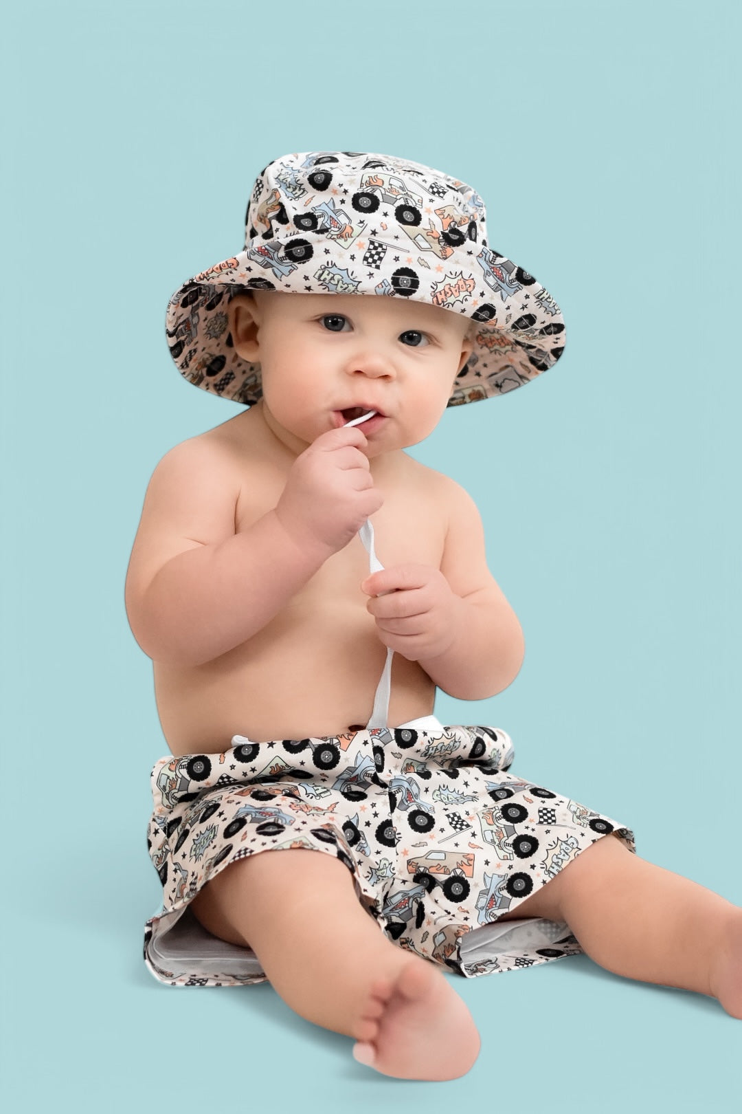 Crash Hard Boy's Dream Swim Trunks