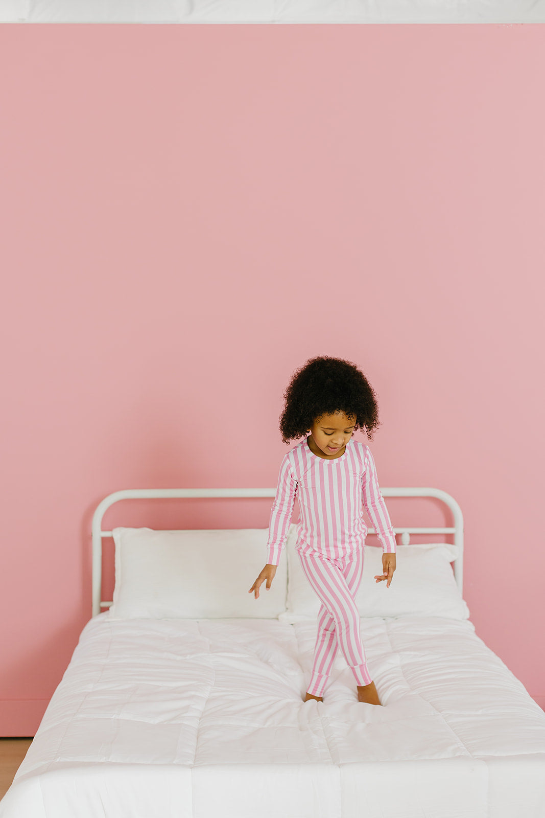 Bubblegum Pink Stripe Long Sleeve Set