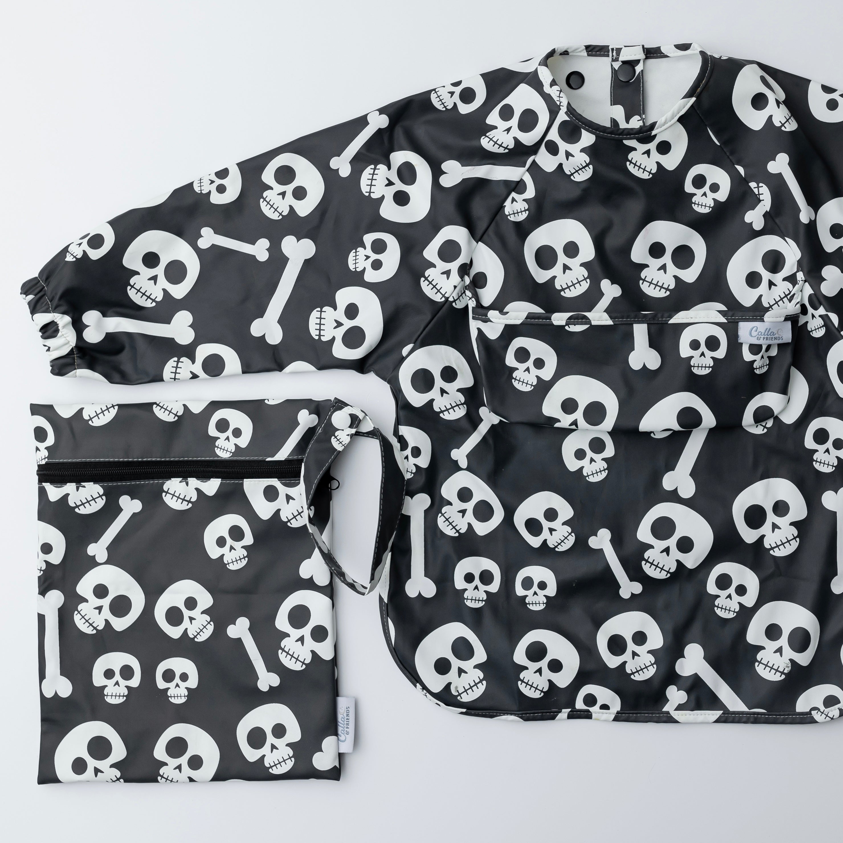 The Grayson Long Sleeve Bib - Skelly