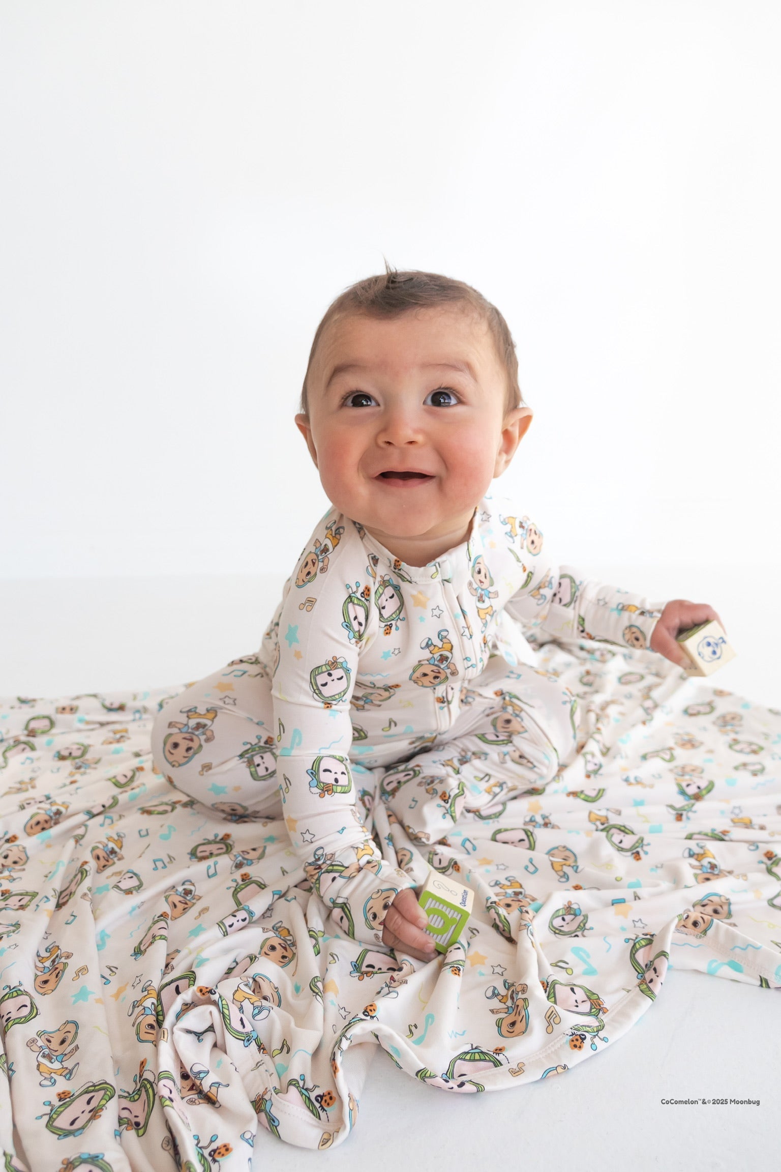 Dream Big Little Co X Cocomelon Jj Musical Melon Dream Romper