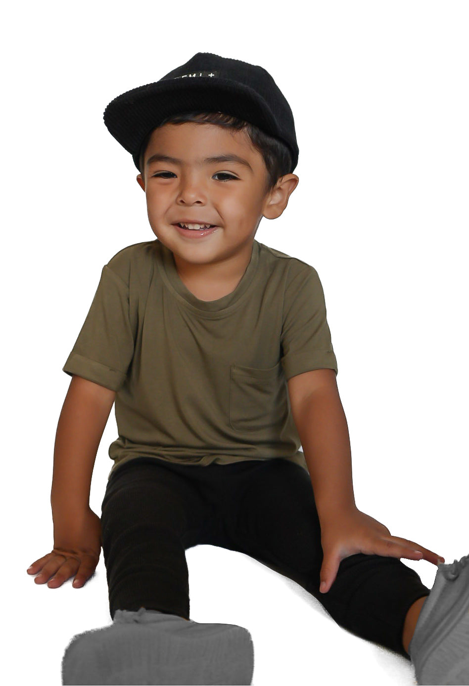 Bamboo Pocket Tee - Pine