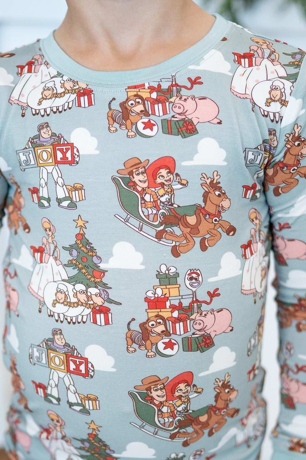 Merry Toy Ride (long Sleeve Pj)