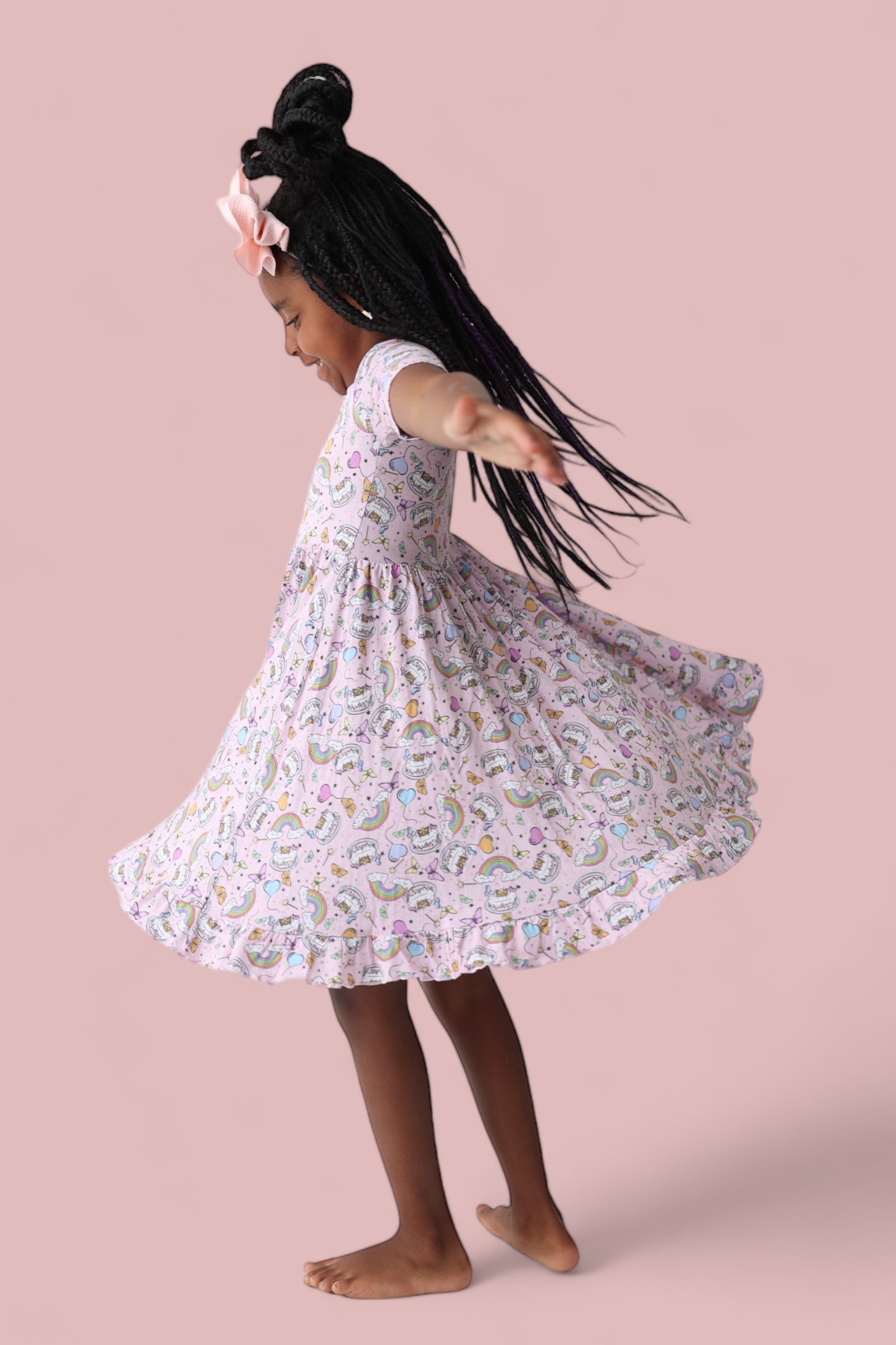 Once Upon A Birthday Dream Ruffle Dress