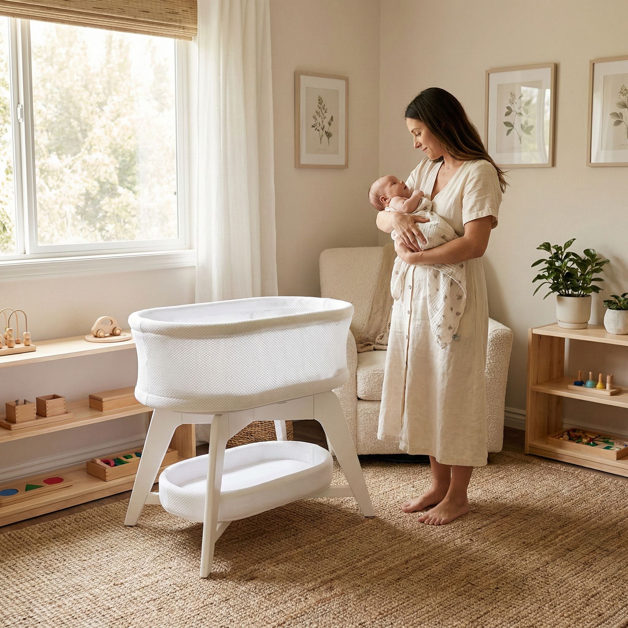 Trubliss Evi Smart Bassinet