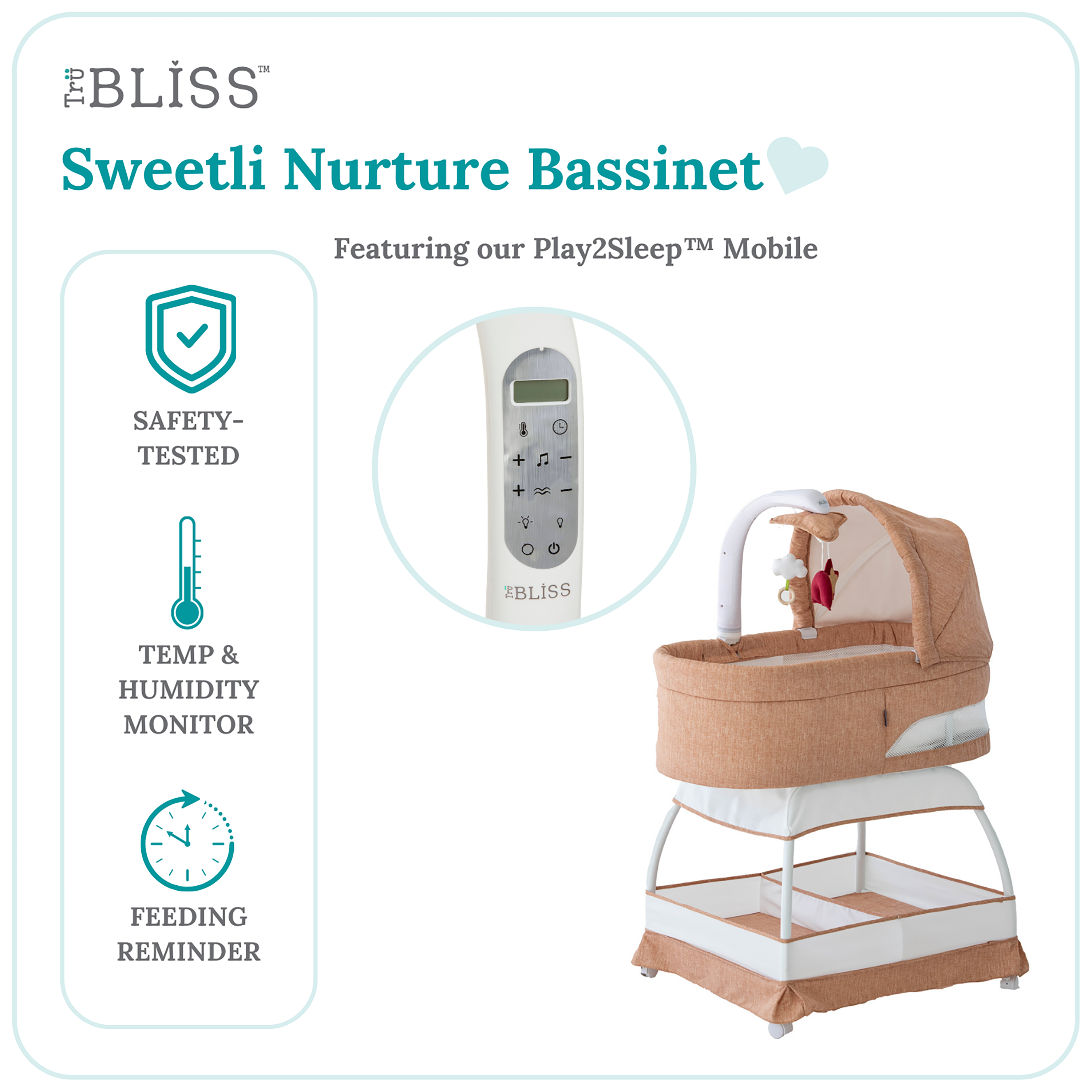 Trubliss Sweetli Nurture Bassinet