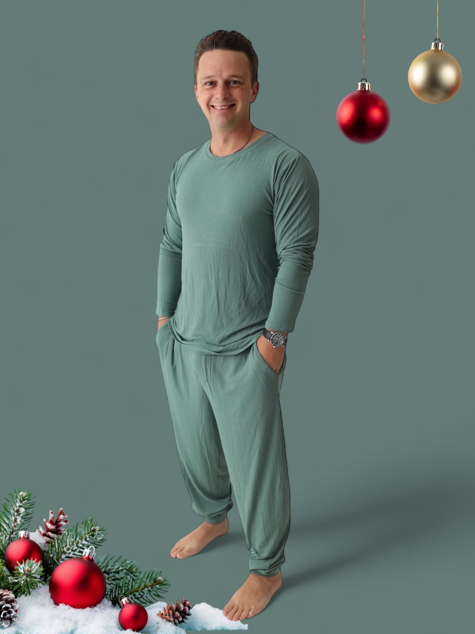 Sage Rib Men's Dream Jogger Pant