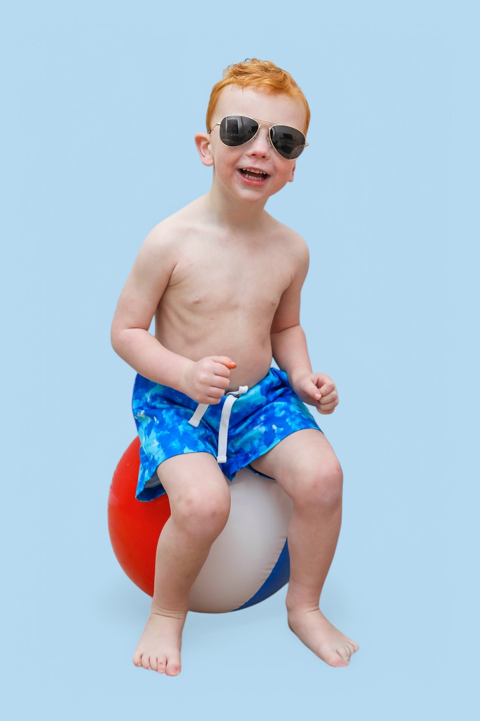 Sapphire Seas Boy's Dream Swim Trunks