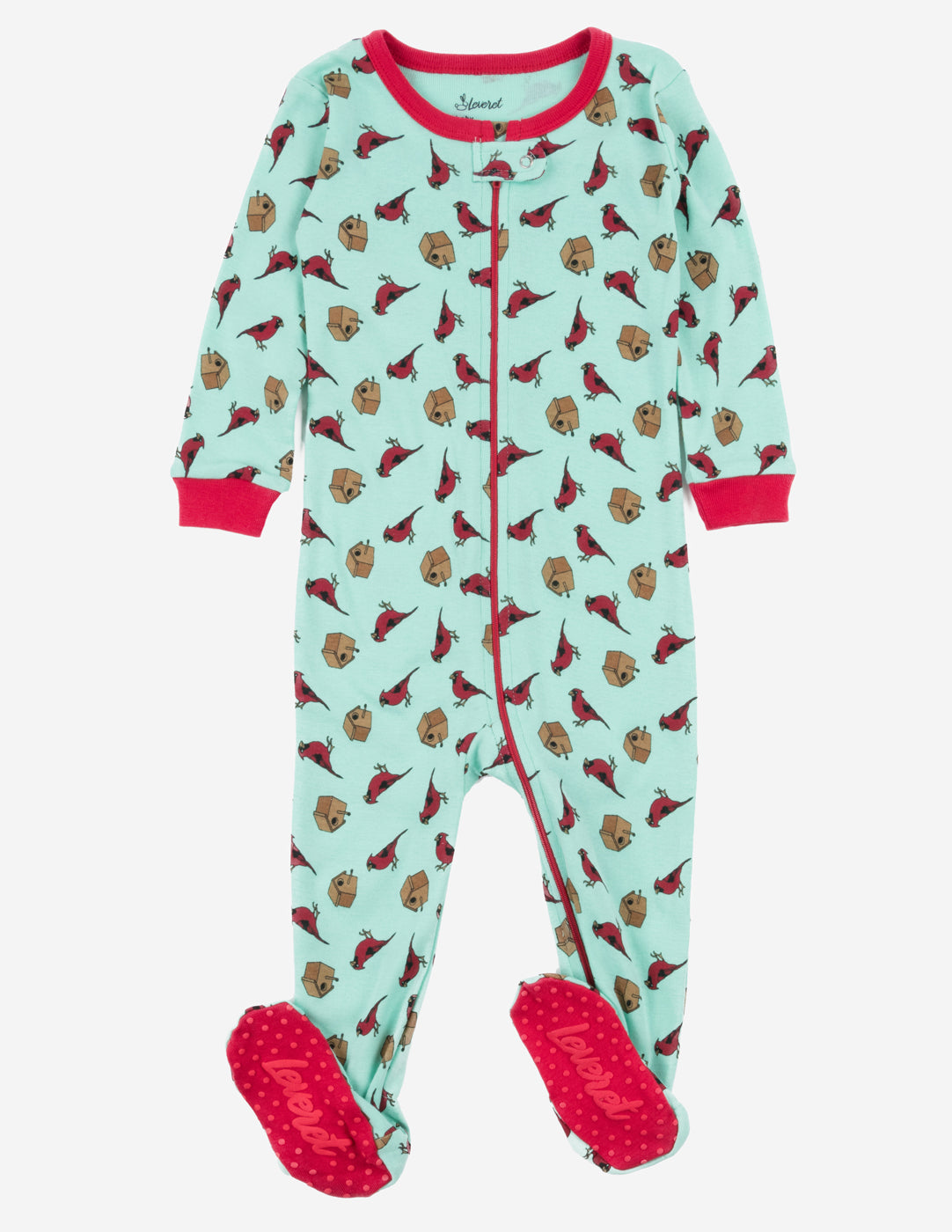 Kids Footed Cotton Pajamas