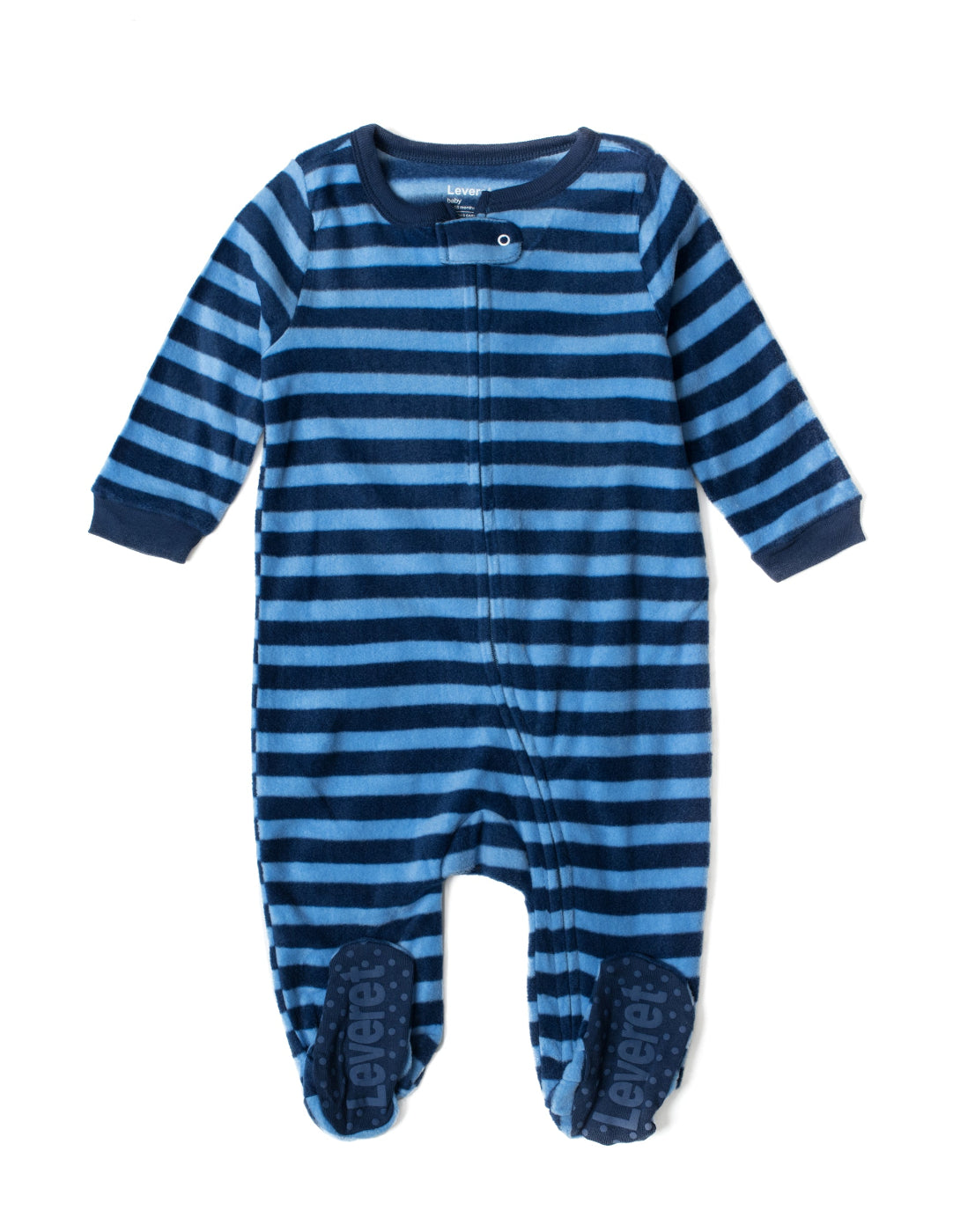Baby Footed Fleece Striped Pajamas