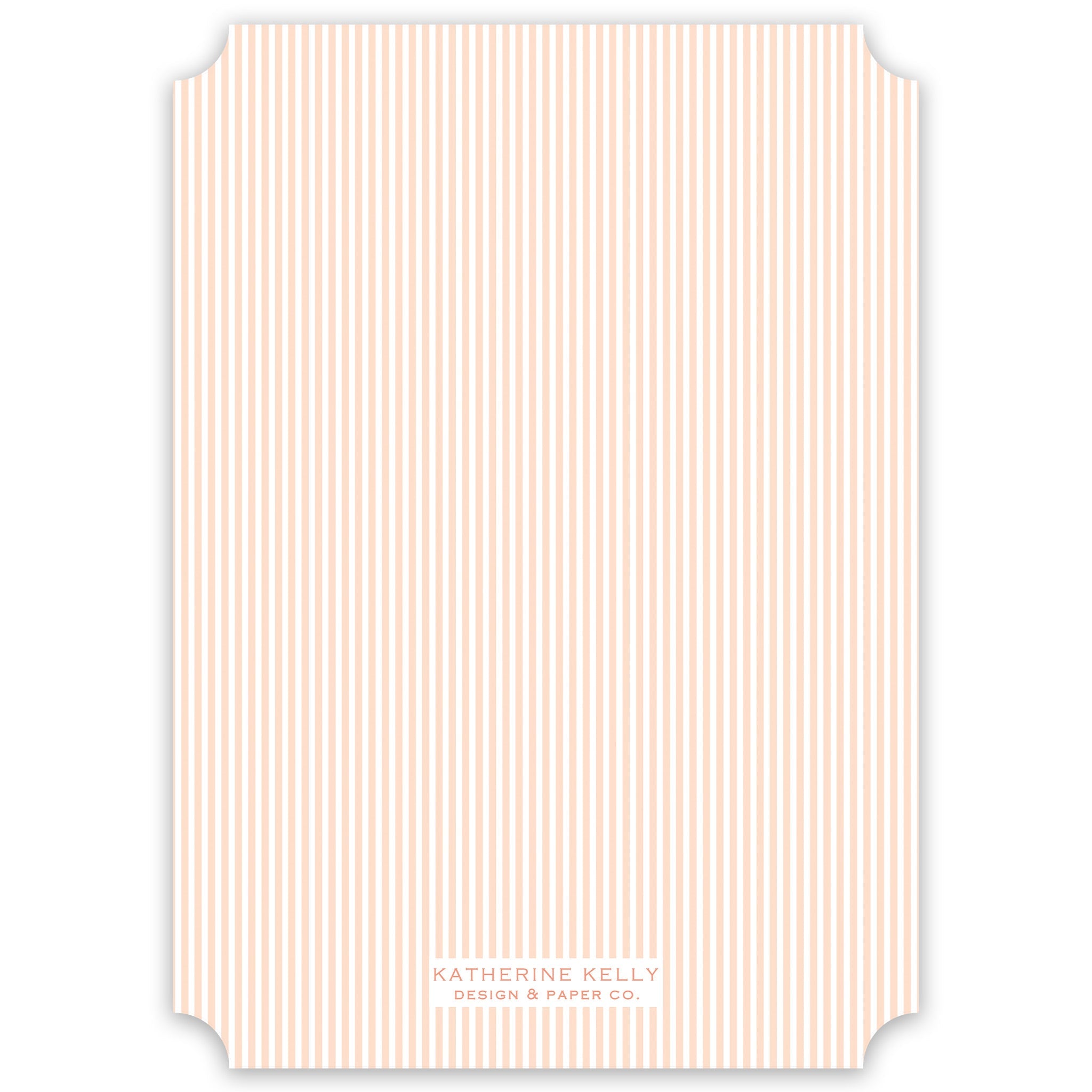 Peach Chinoiserie Shower Invitation