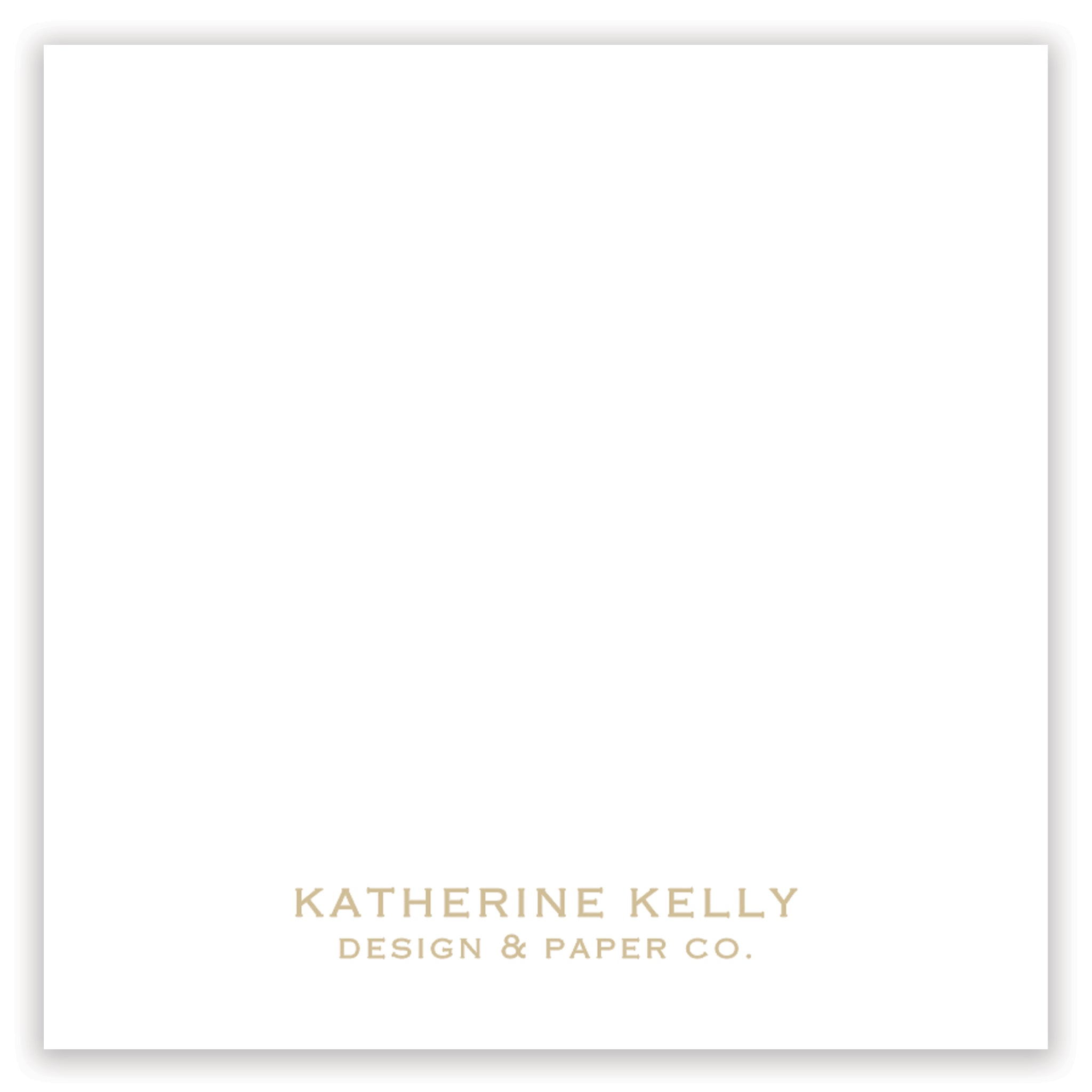 Classic Taupe Enclosure Card