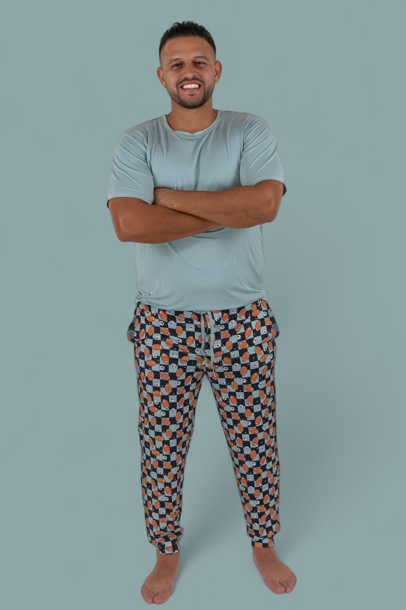 Exclusive Luke's Fantasy Football Short Sleeve Men's Dream Jogger Set