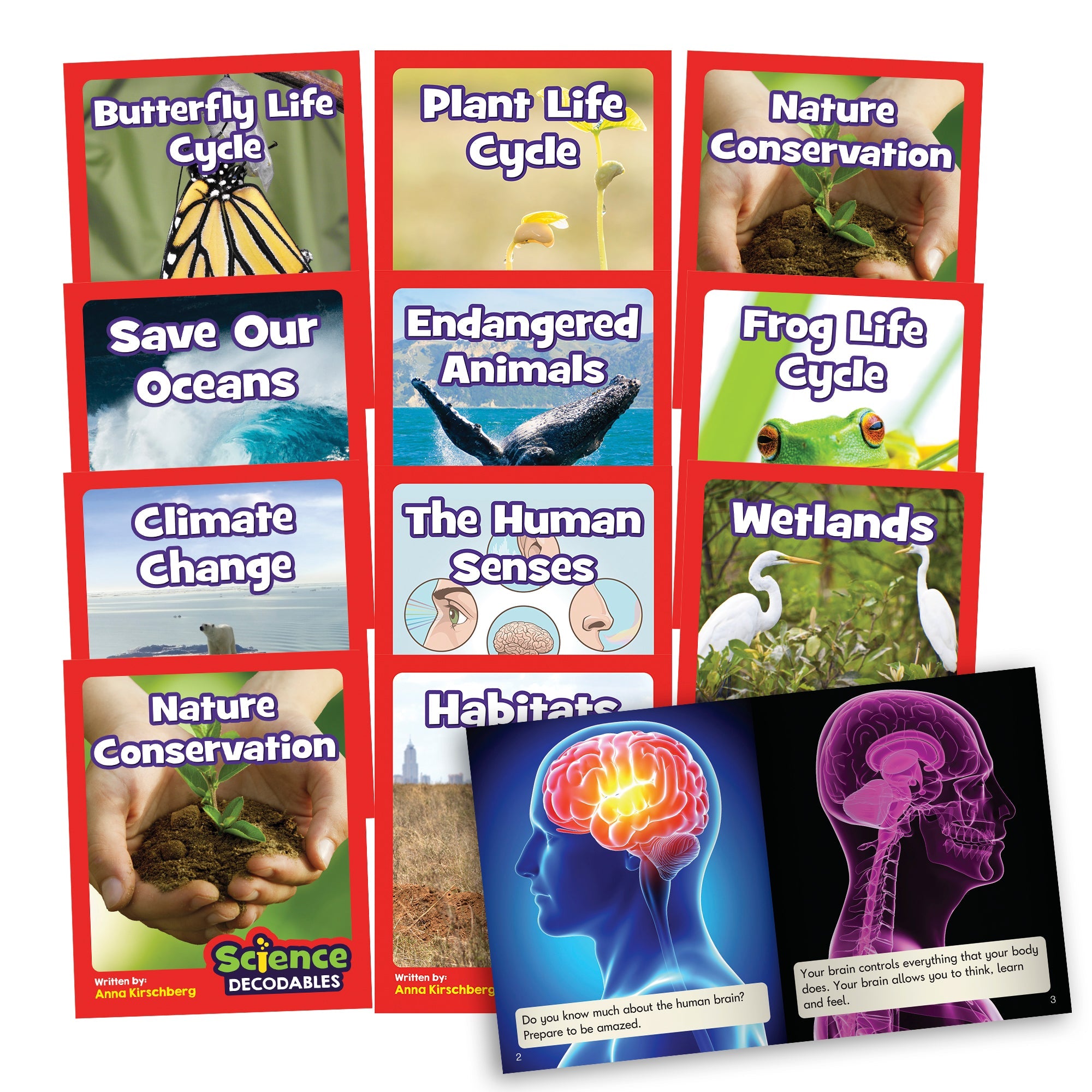 Science Decodables Phase 6 Non-fiction - 6 Pack
