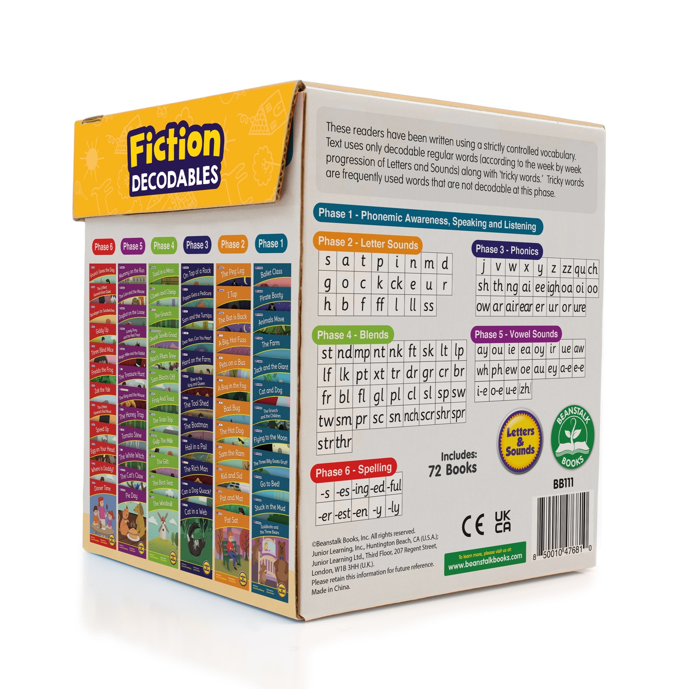 Letters & Sounds Set 2 Fiction Boxed Set