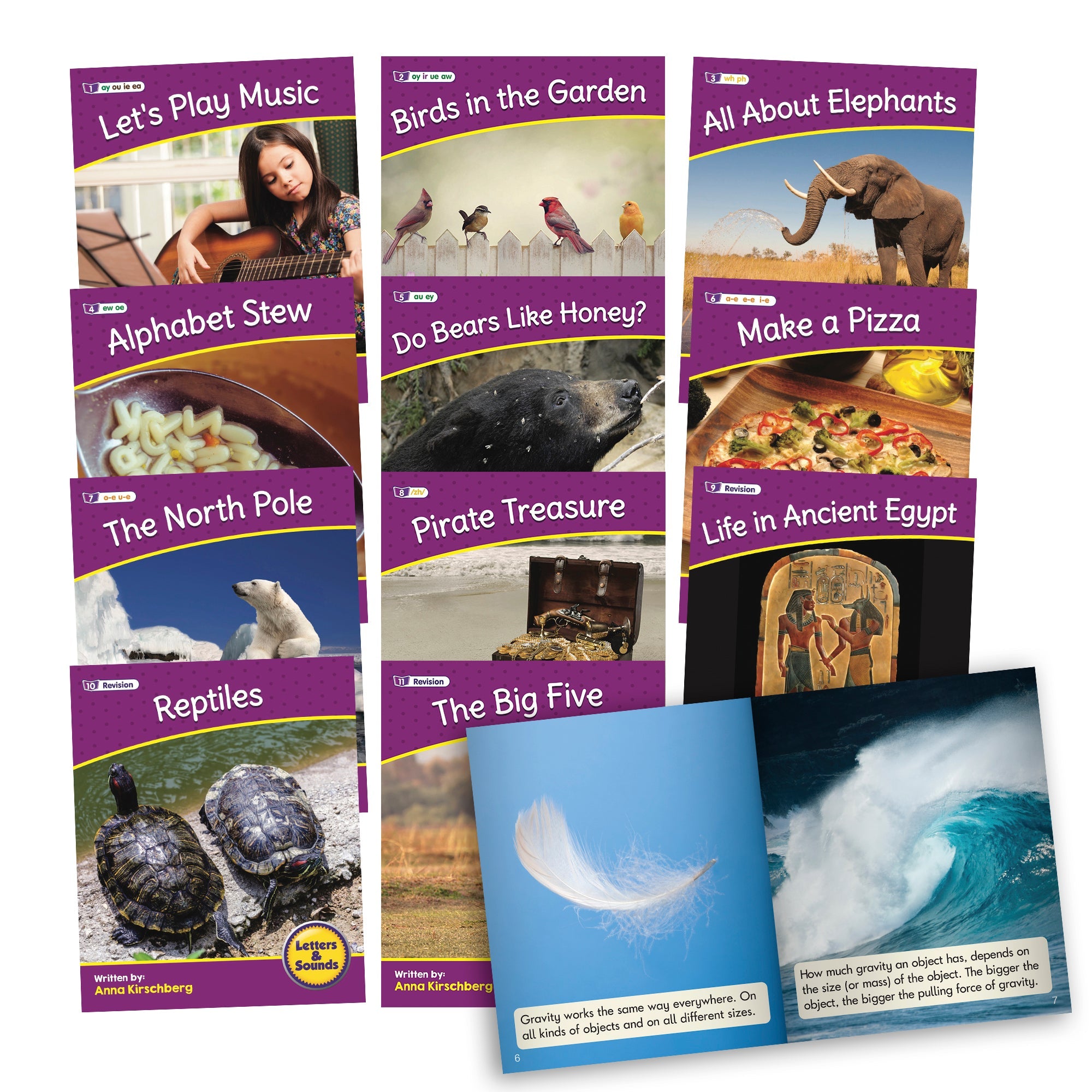 Letters & Sounds Phase 5 Set 2 Non-fiction - 6 Pack