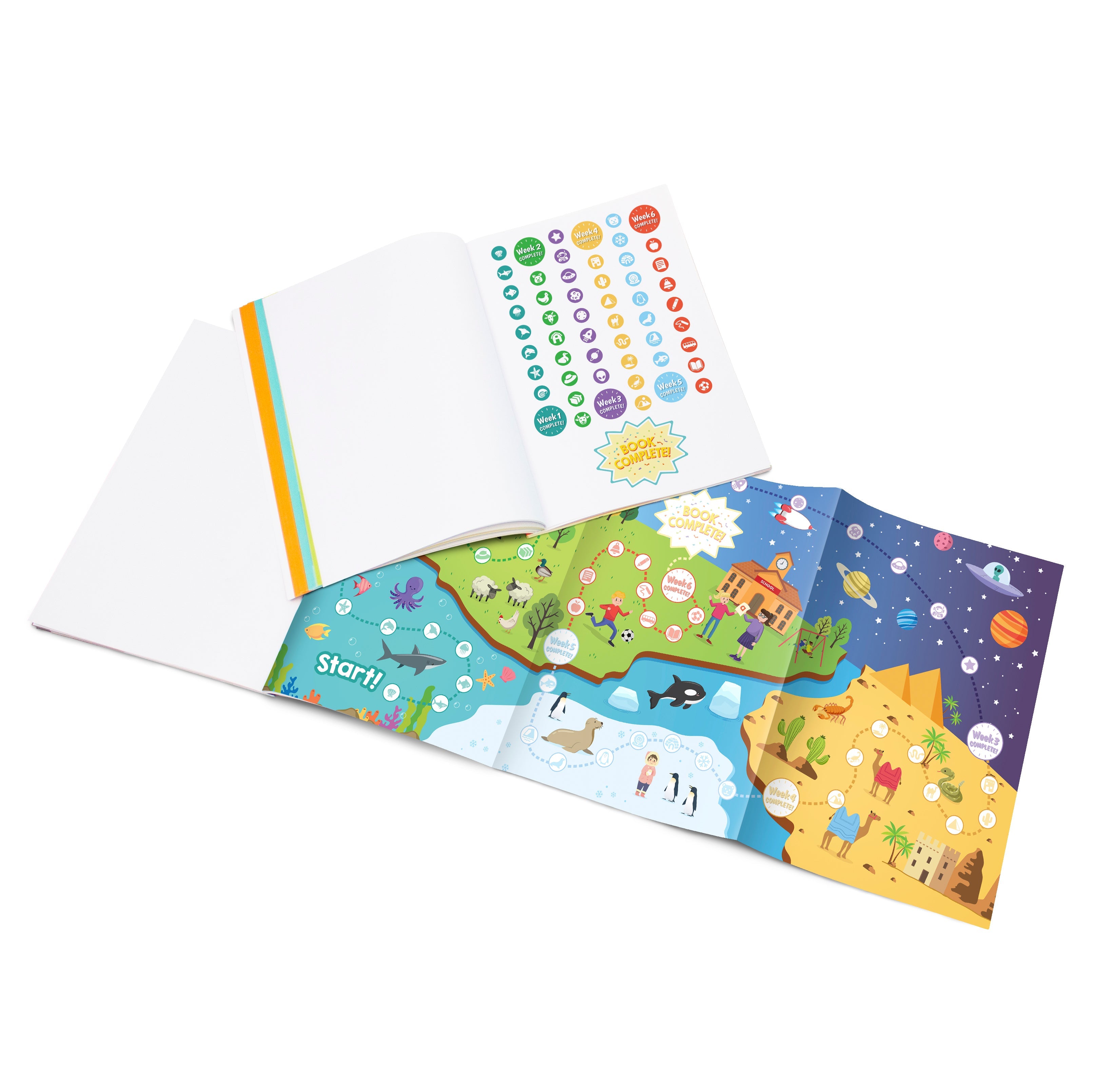 Phase 2 Letter Sounds Workbook - 12 Pack
