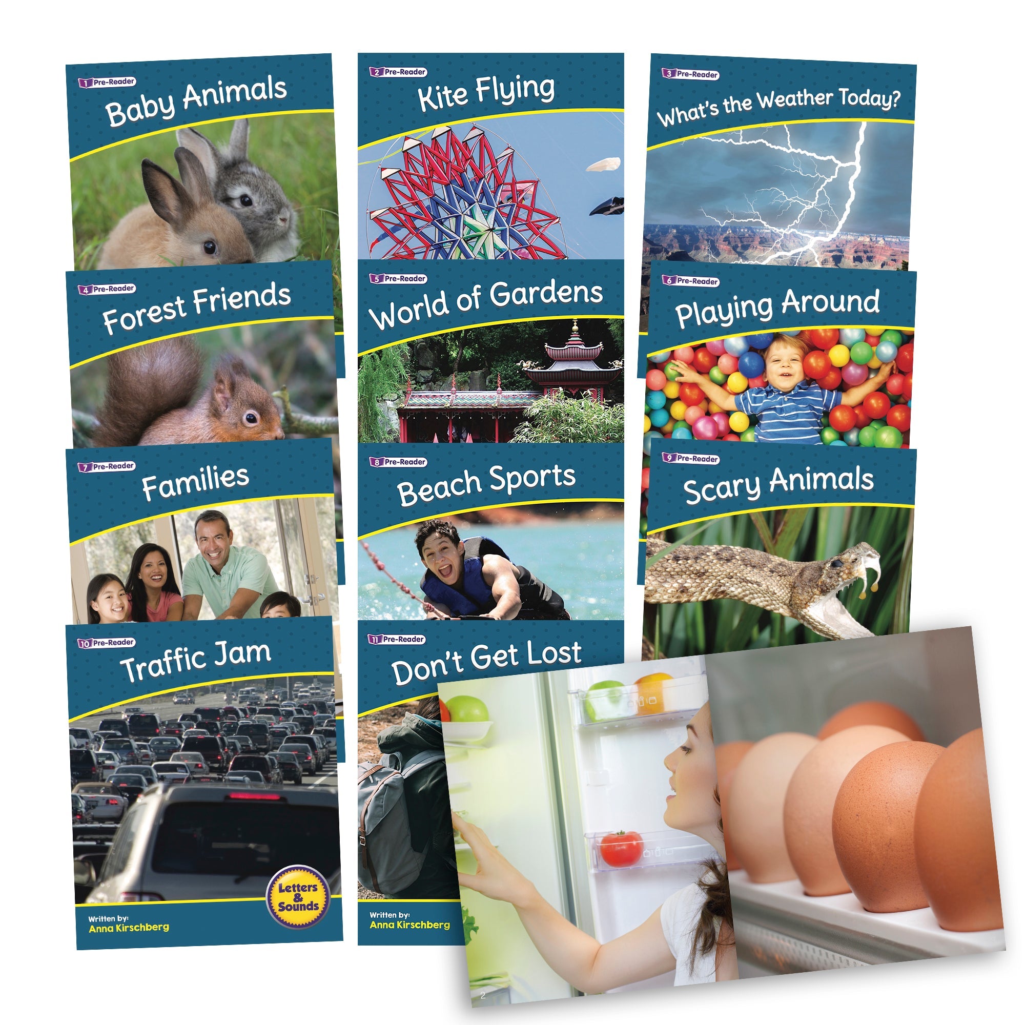 Letters & Sounds Phase 1 Set 2 Non-fiction - 6 Pack