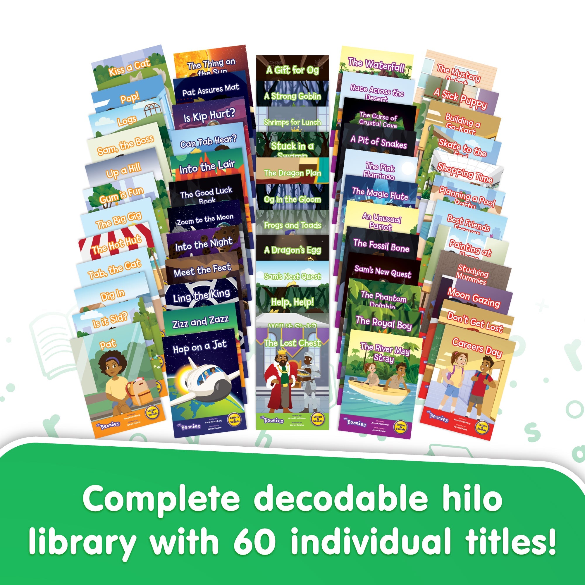 The Beanies Hi-lo Diversity Decodable Boxed Set