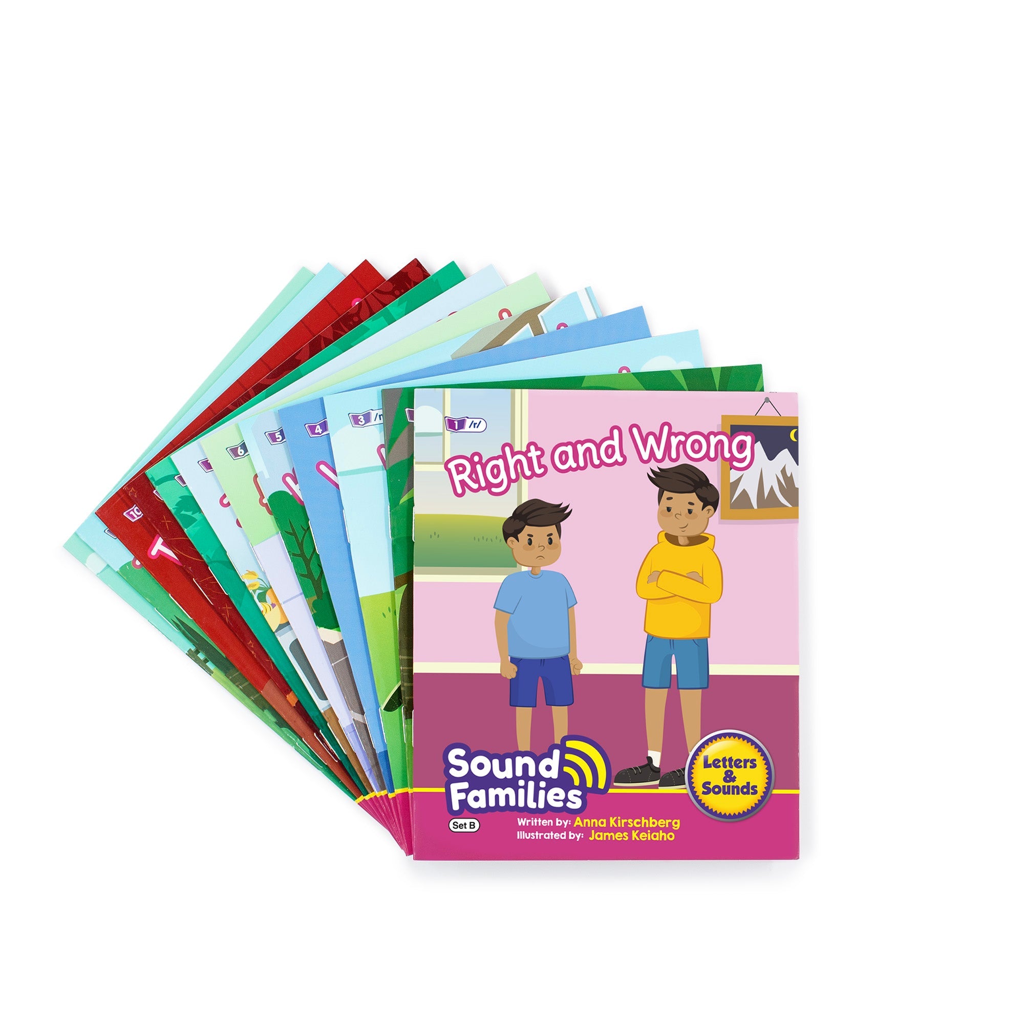 Sound Families Consonants Fiction Phase 5.5 - 6 Pack
