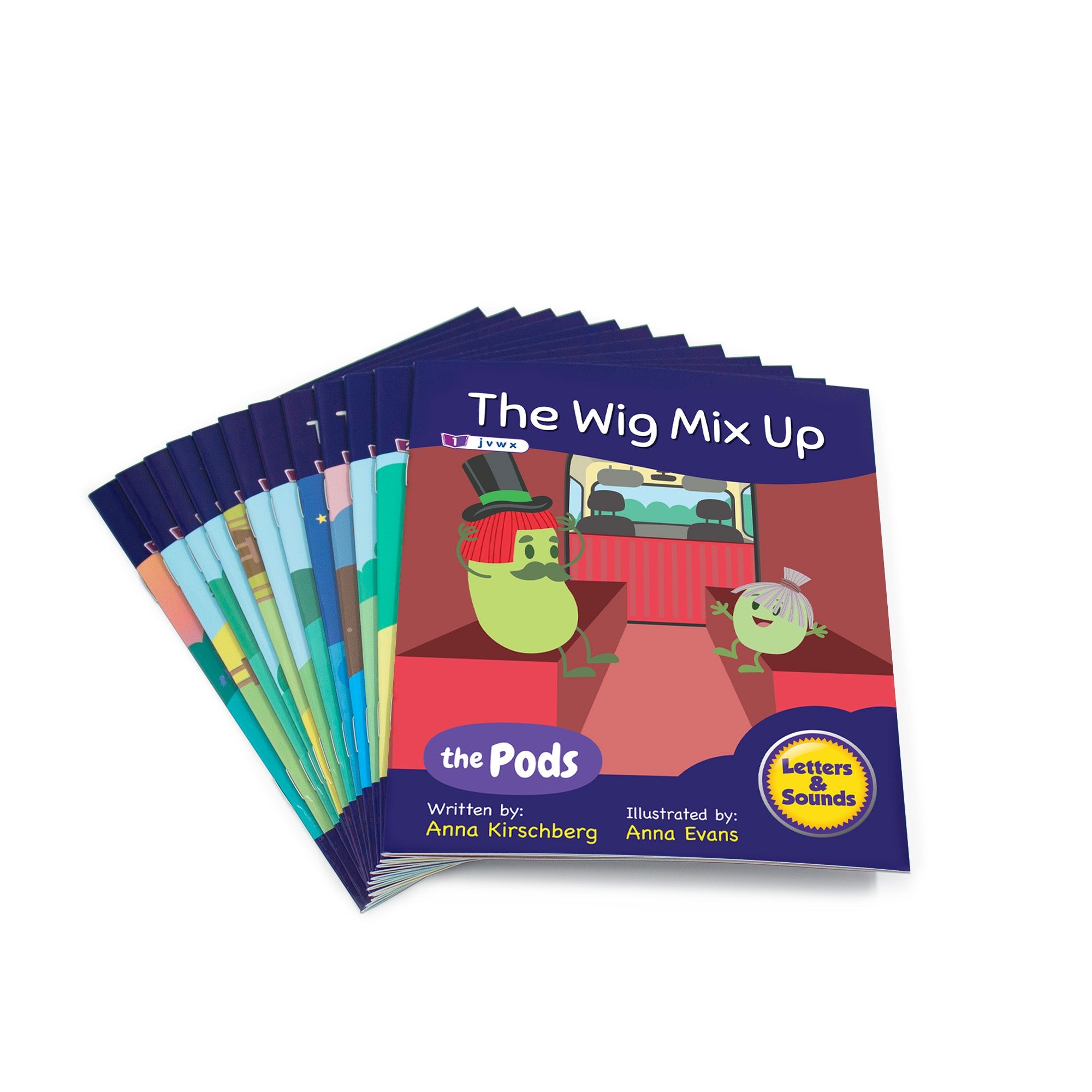 The Pods - Early Decodables - Phonics (phase 3) - 6 Pack