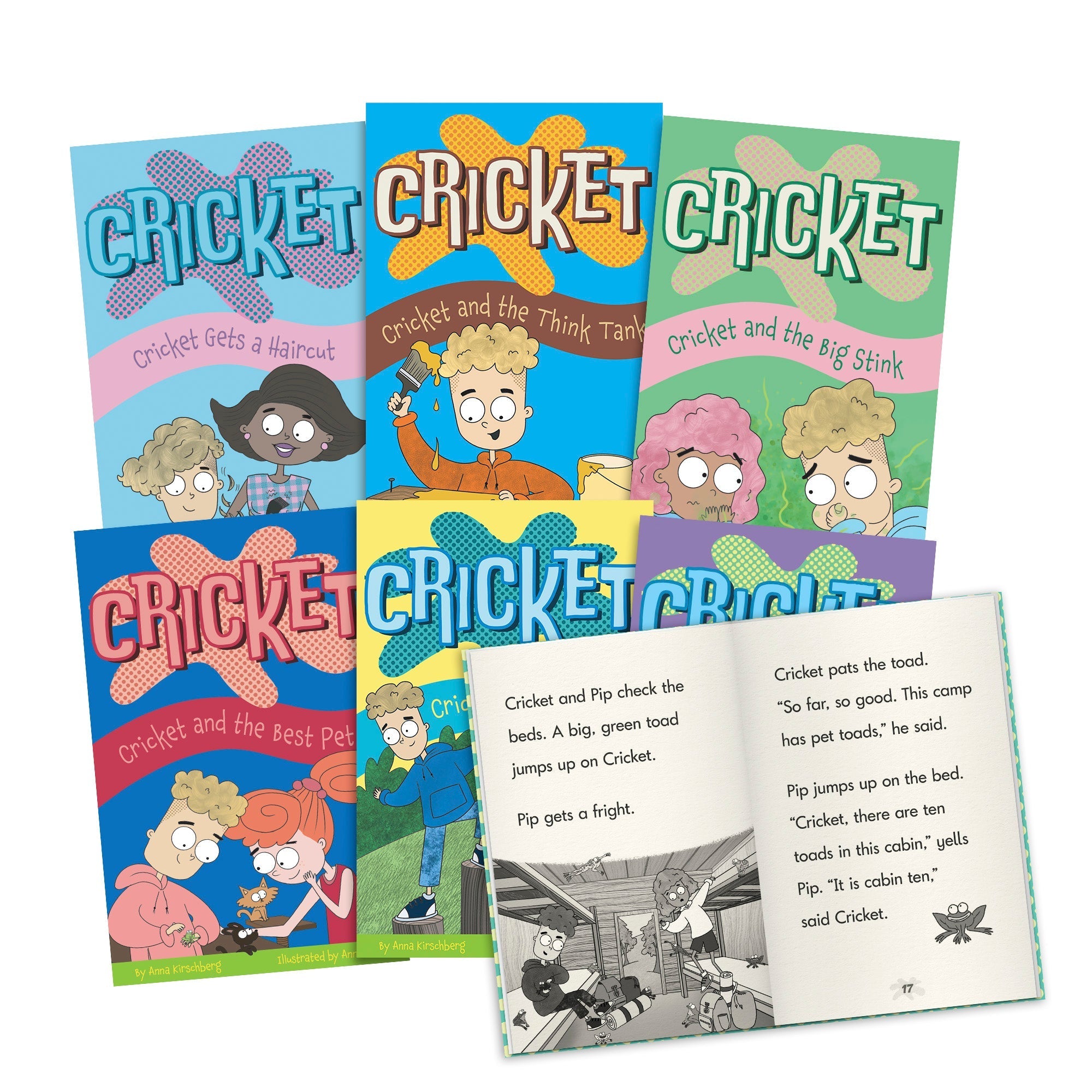 Cricket - Decodable Chapter Books - Box Set - Blends (phase 4)