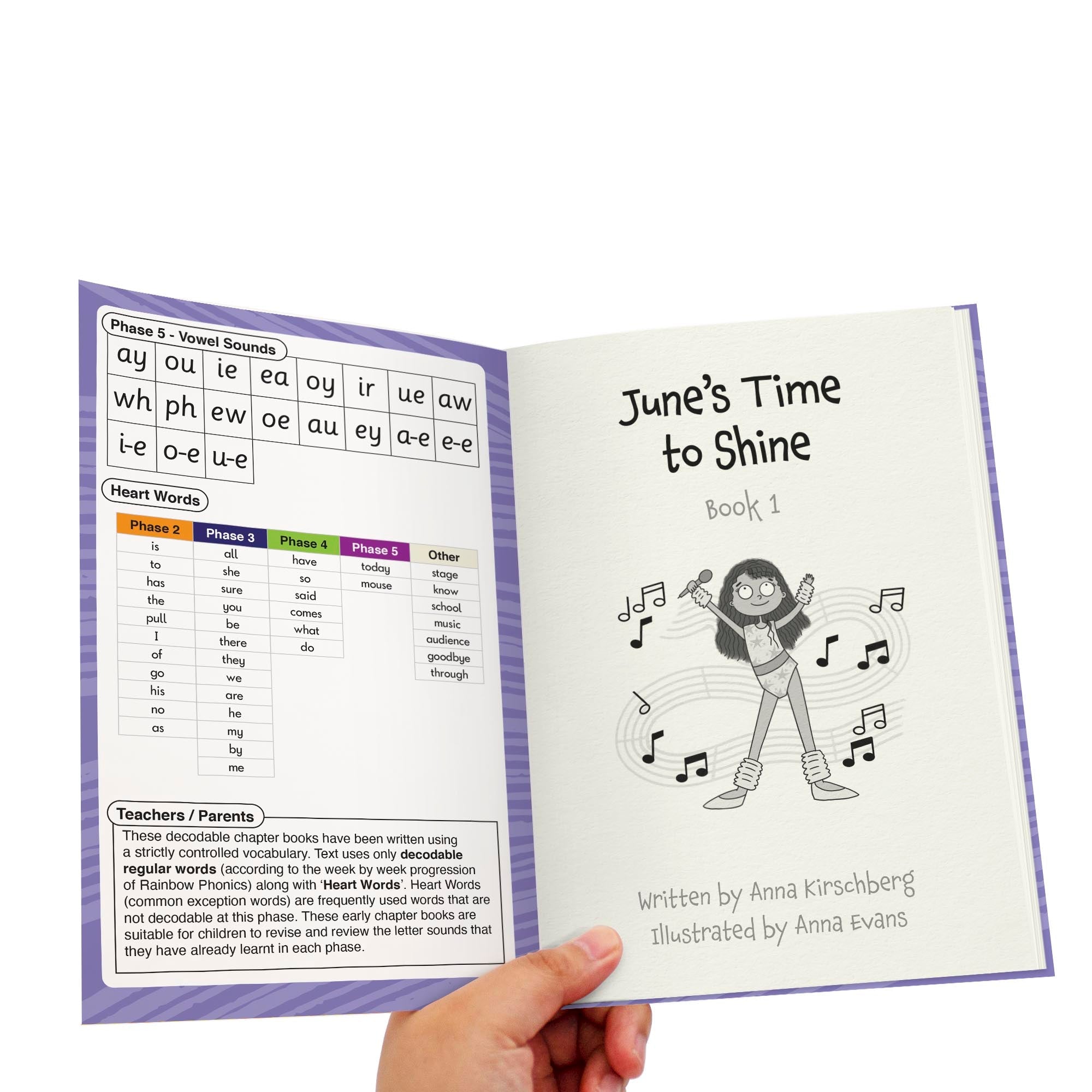 June Bloom - Decodable Chapter Books - Box Set - Vowel Sounds (phase 5)