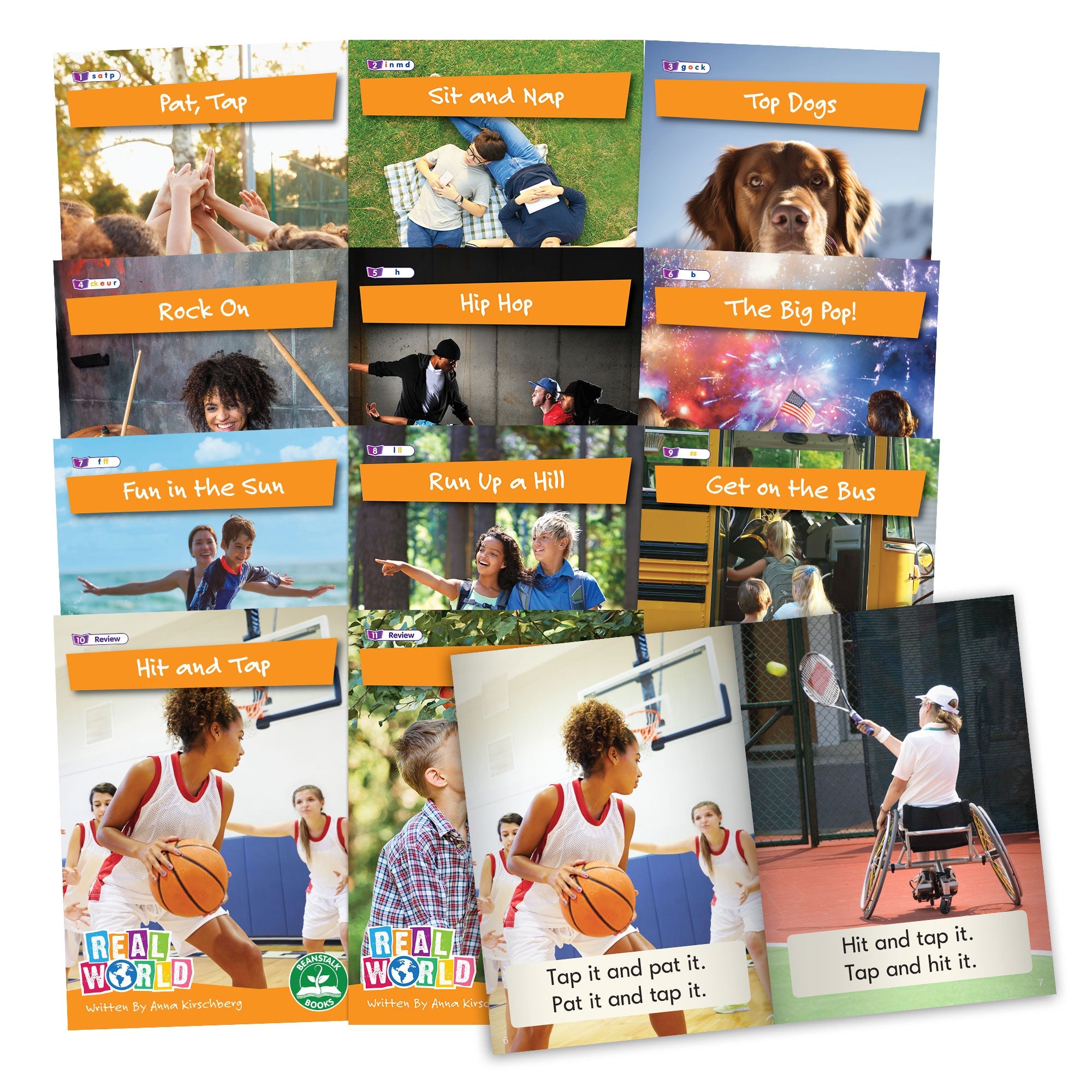 Real World Non-fiction Hi-lo Decodables Phase 2 - 6 Pack