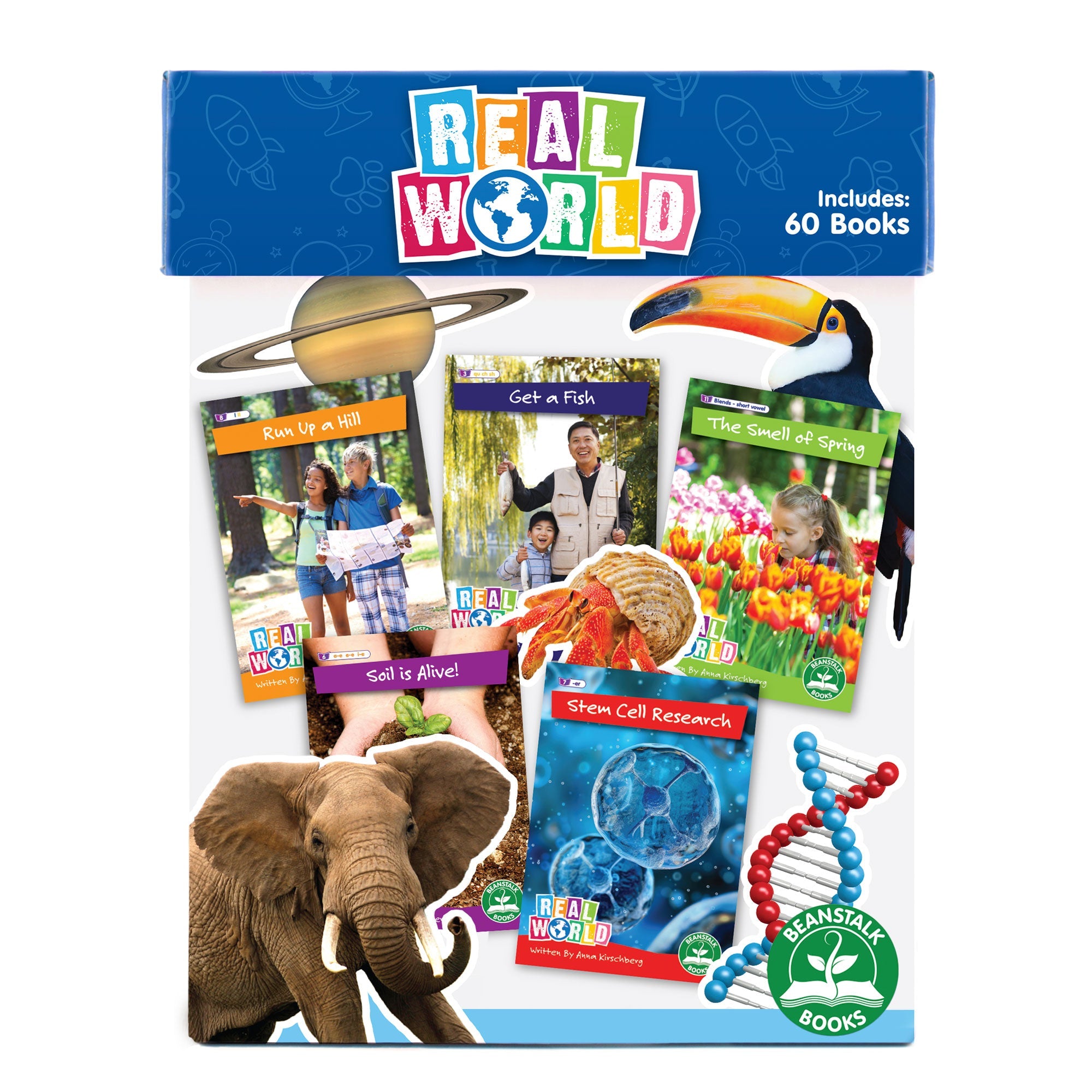 Real World Non-fiction Hi-lo Decodables Boxed Set