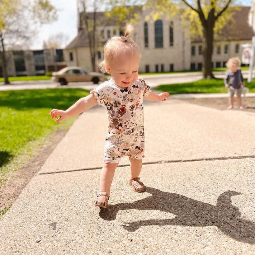 Toddler Jelly Sandals in Brown - Sweet Heart