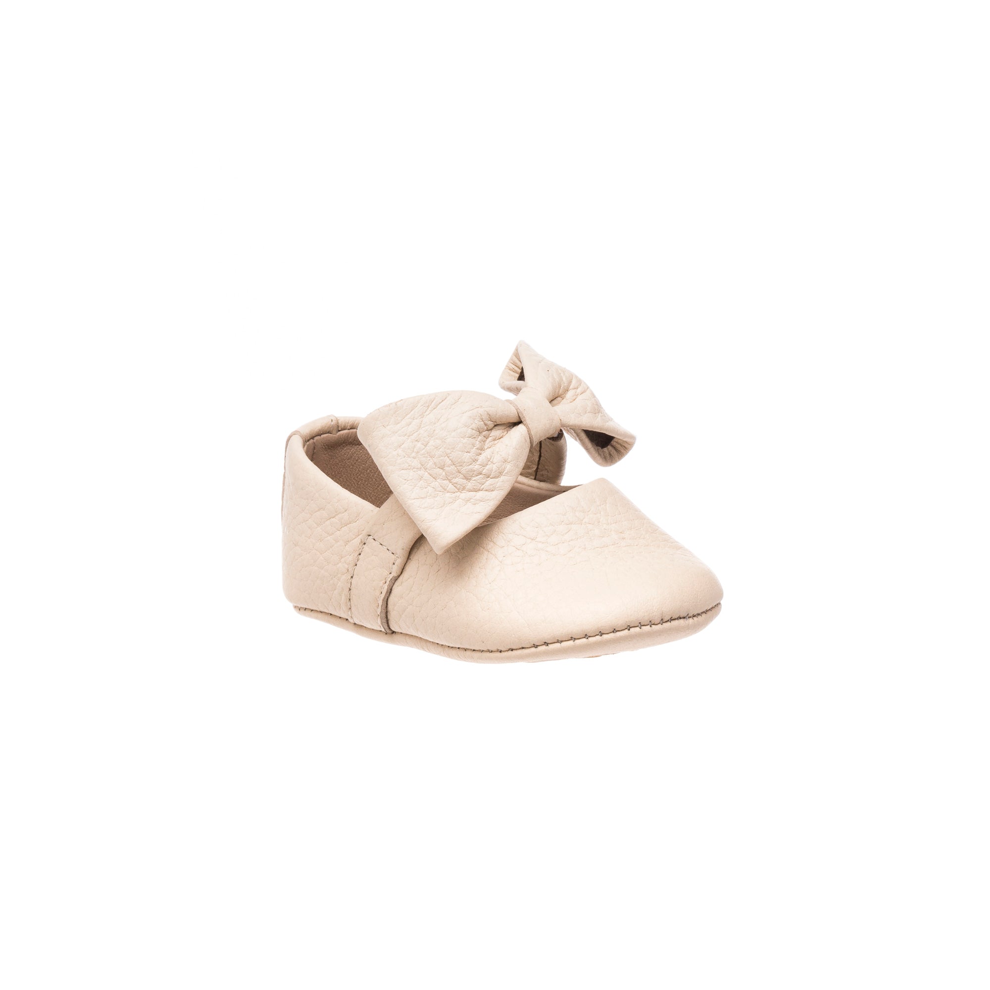 Baby Ballerina With Bow Cream